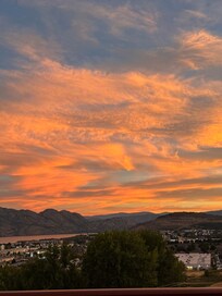 Beautiful sunsets from the balcony