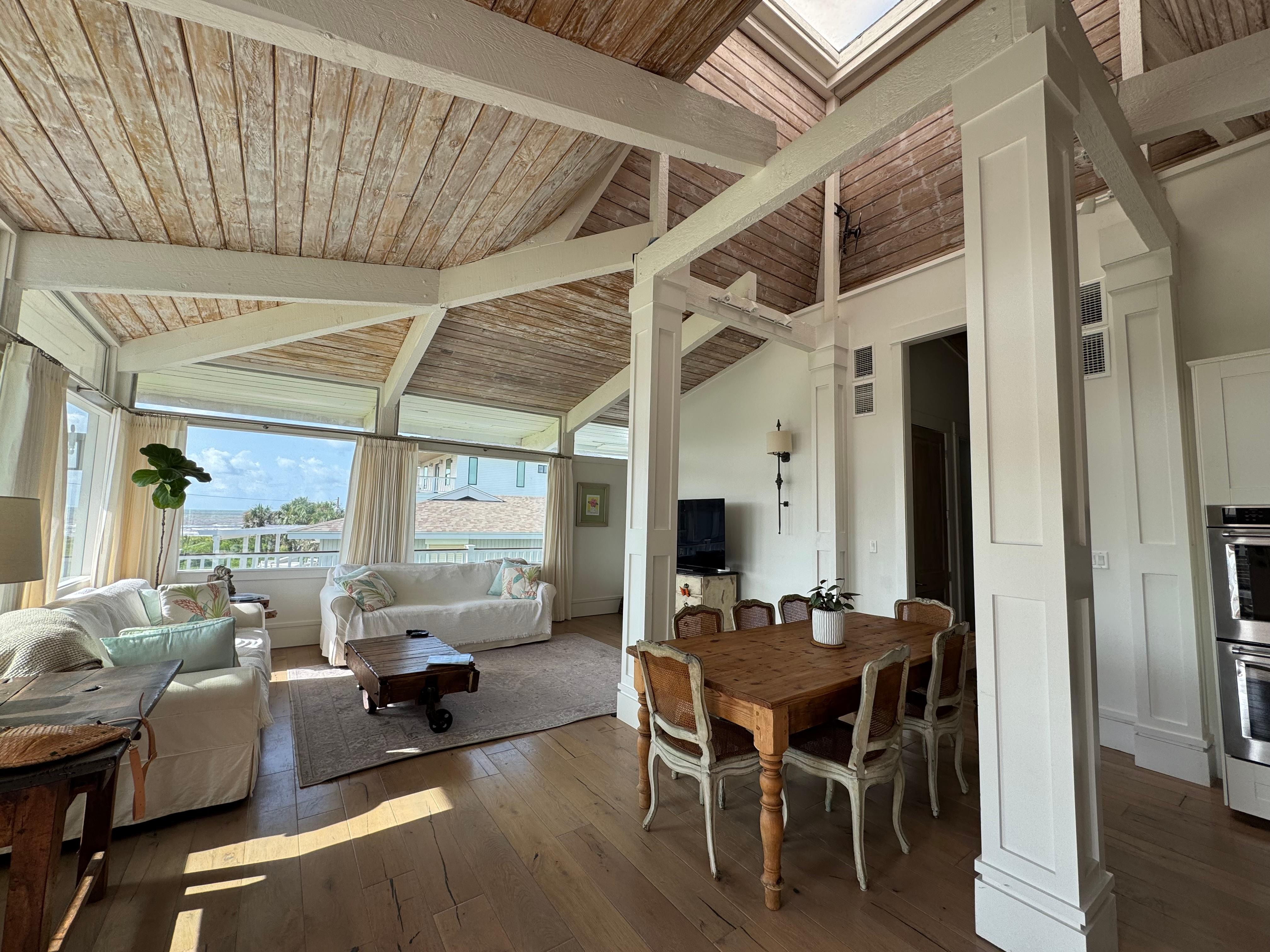 Living and dining room