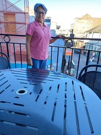 Balcony of the hotel