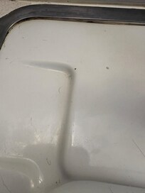 Hair and human bodily fluids found during arrival