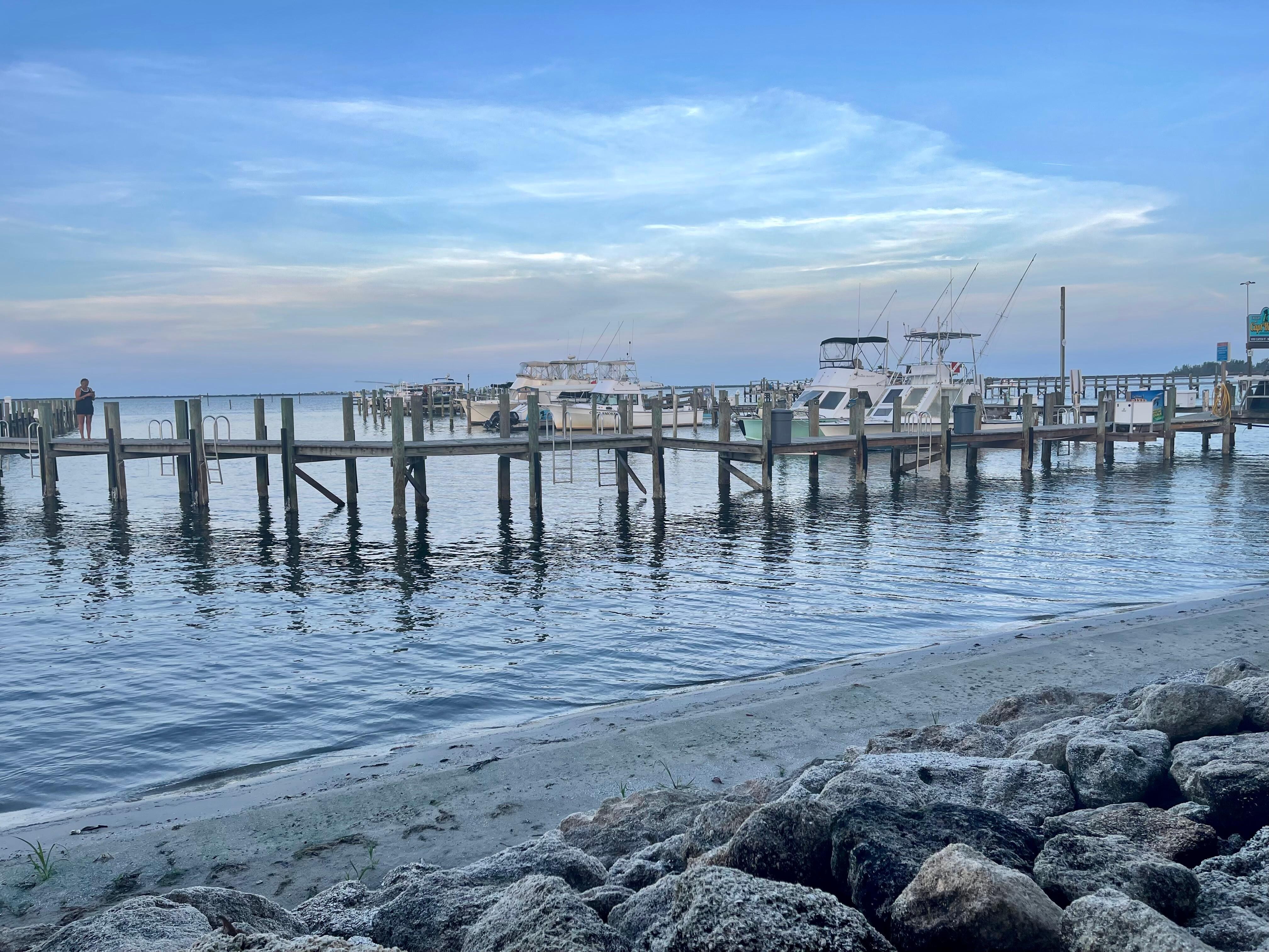 Many dinners and walks along the river 