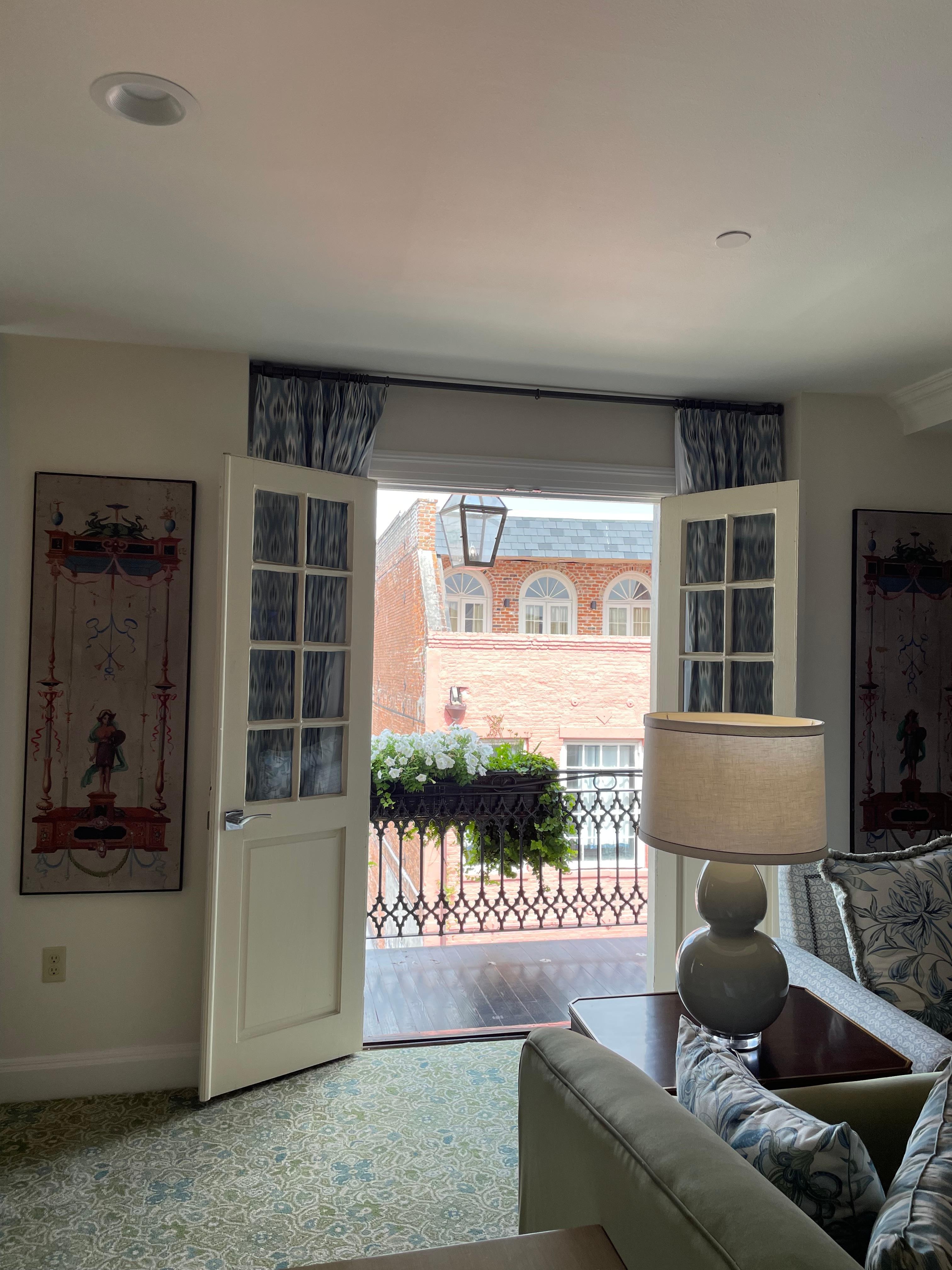 Living space that opens to Balcony 