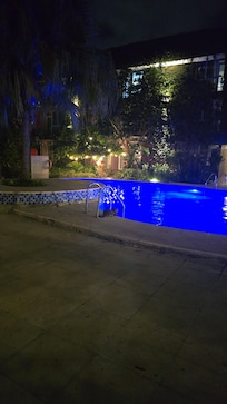 Loved to sit infront of this pool at any time of the day..