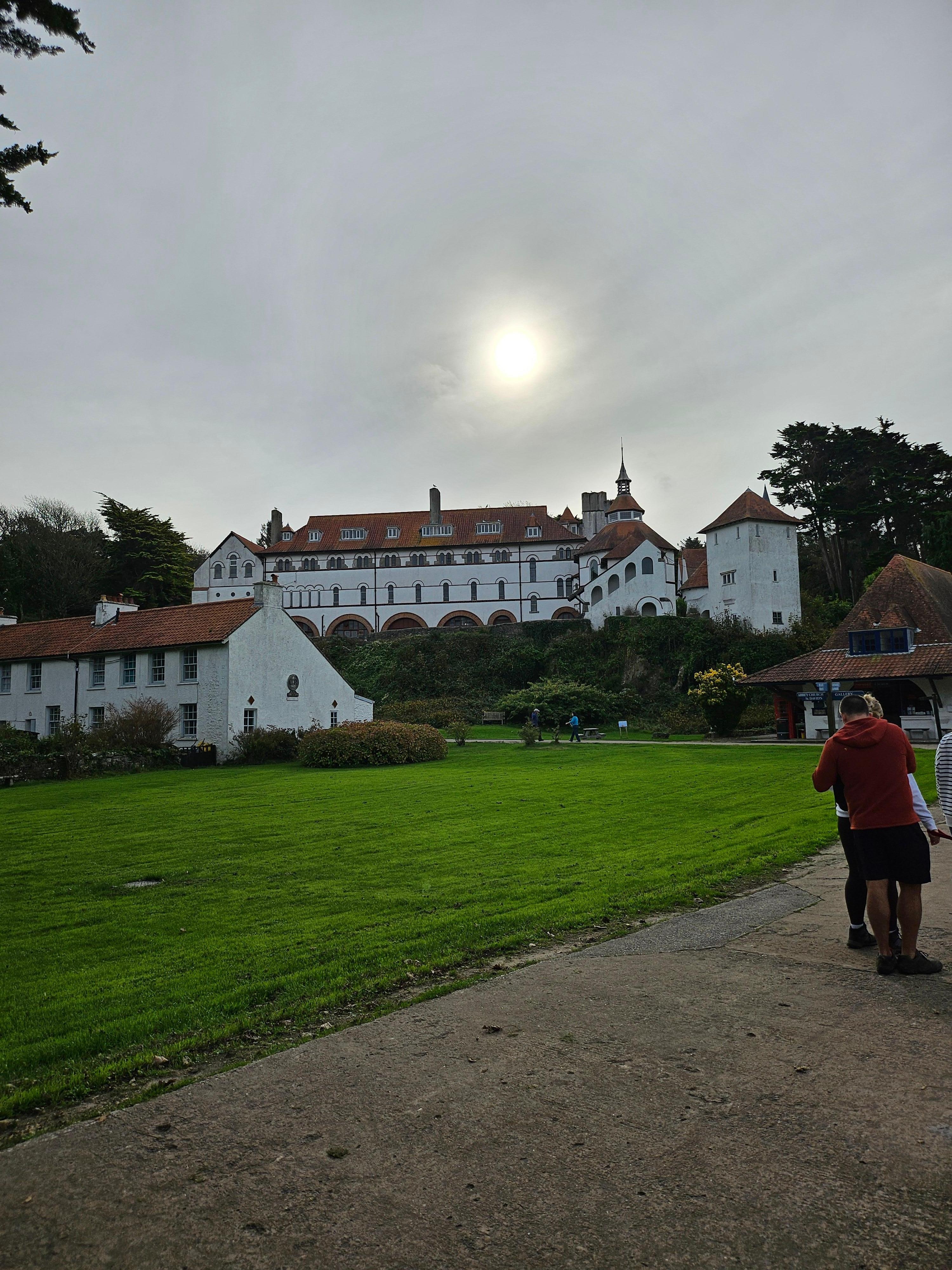 The monastery on caldey island 