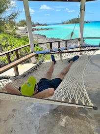 From the gazebo looking towards Rainbow Bay beach