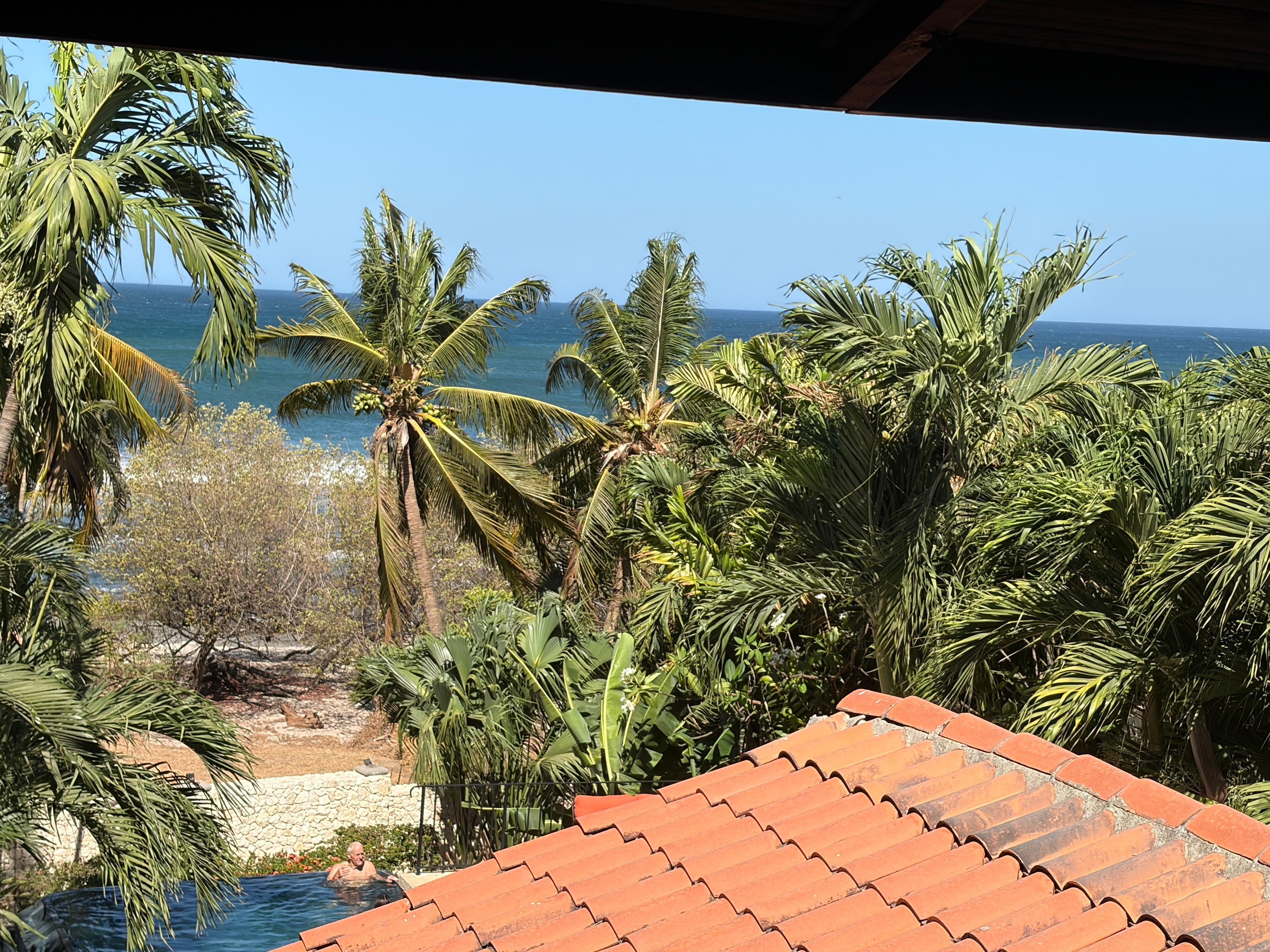 From the upstairs master