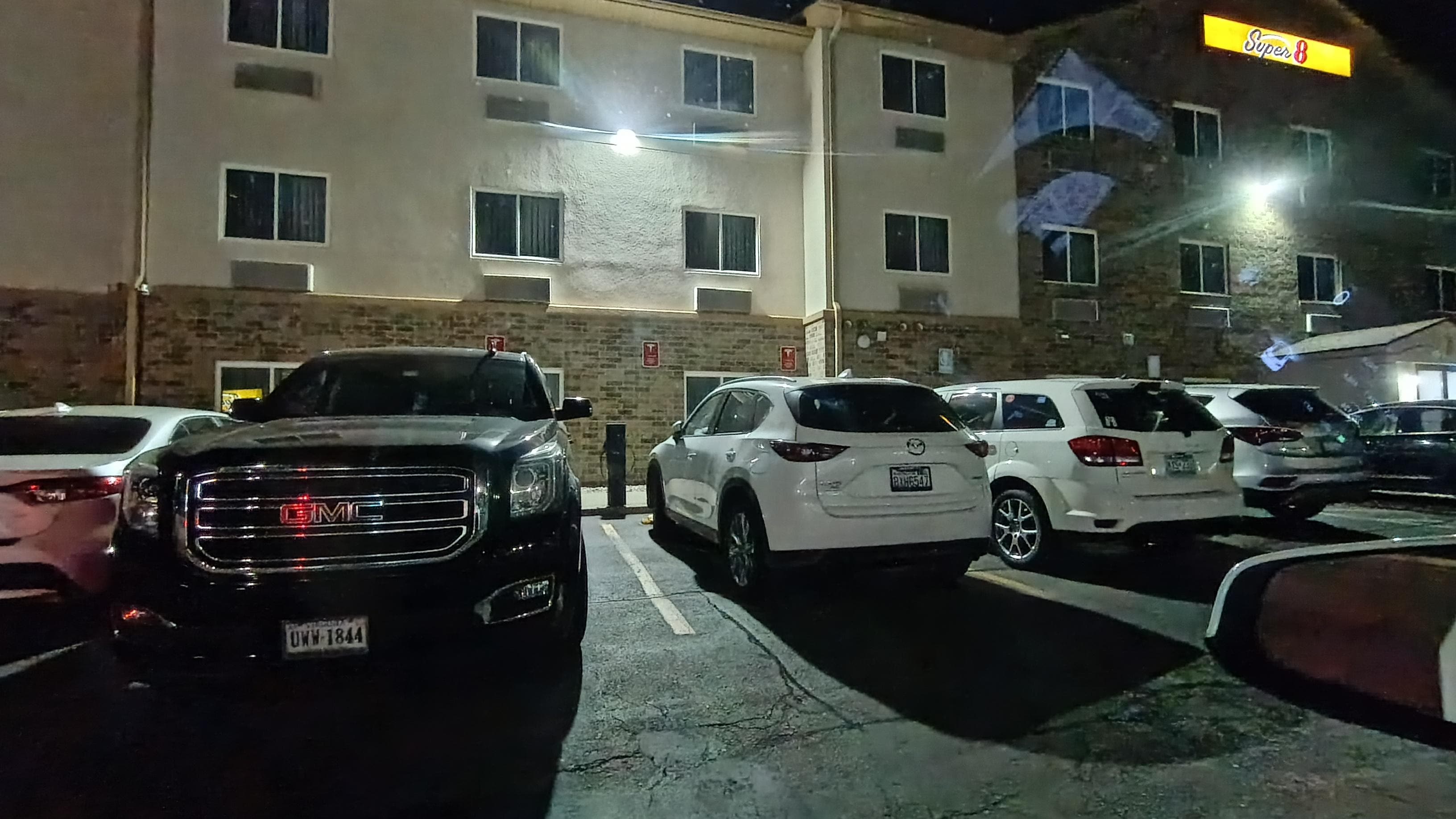 Electric orTesla charging parking only LOL