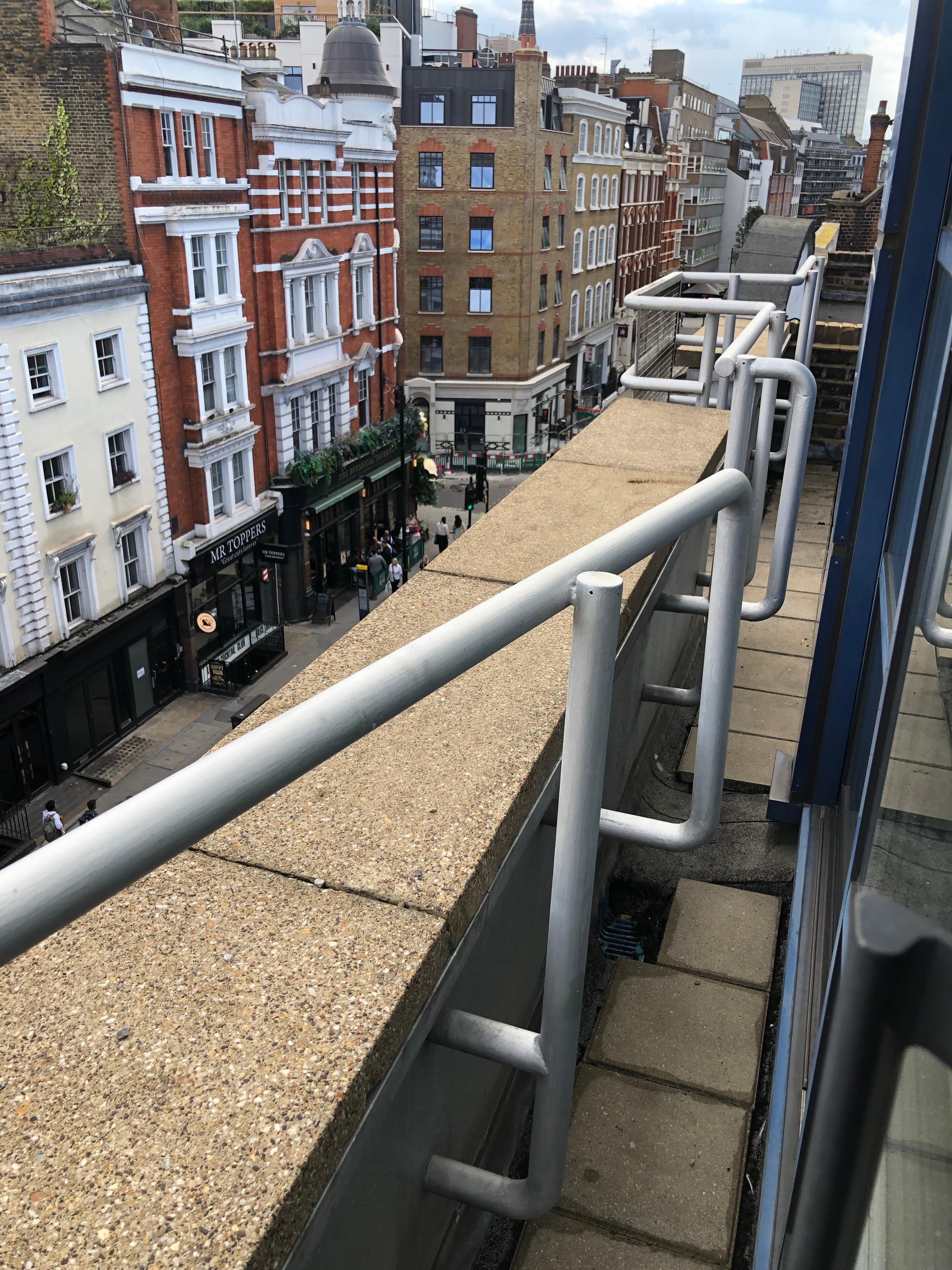 Outside balcony area 