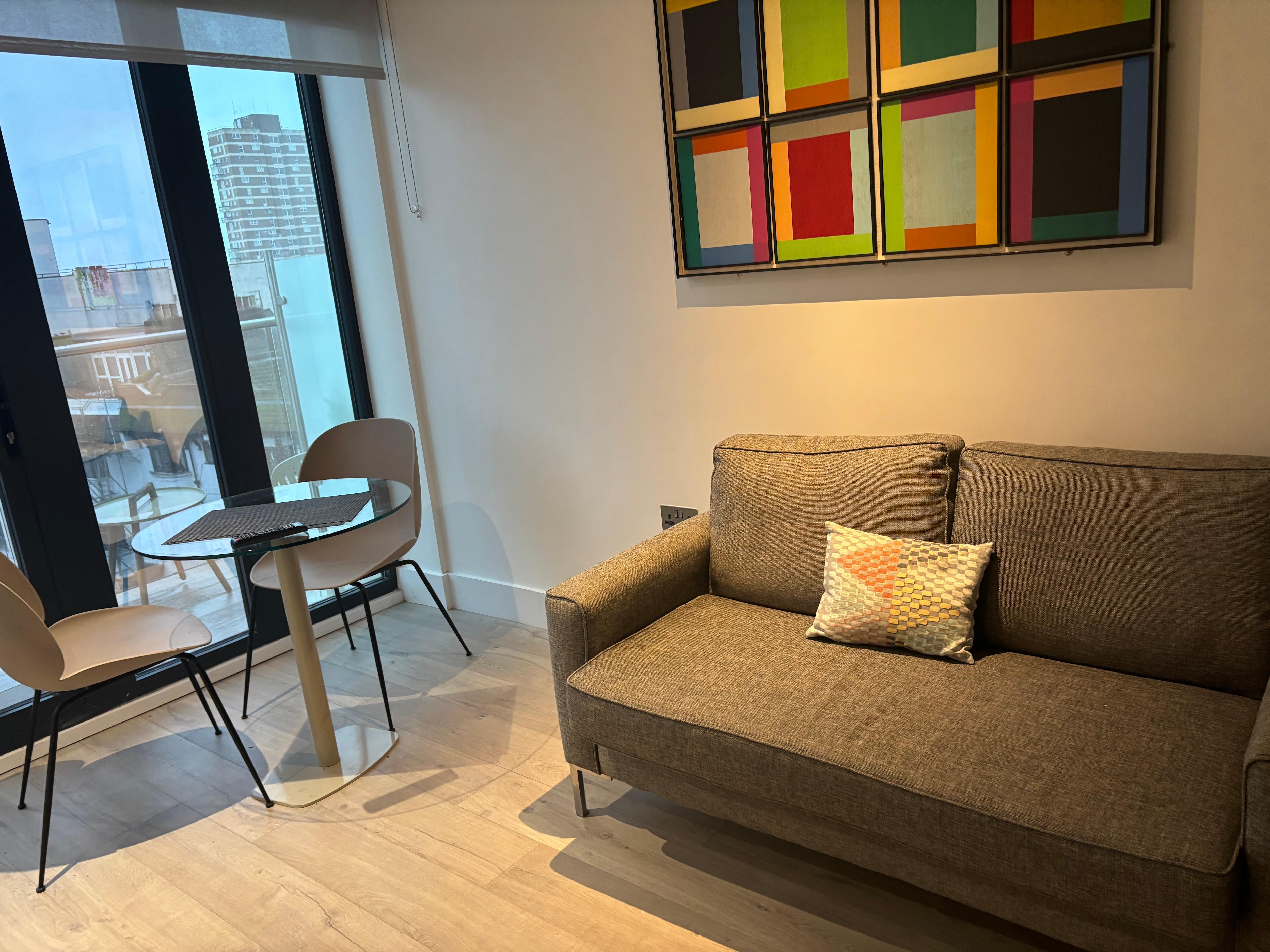 Sofa and table & chaurs