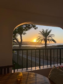 Sunrise from the balcony