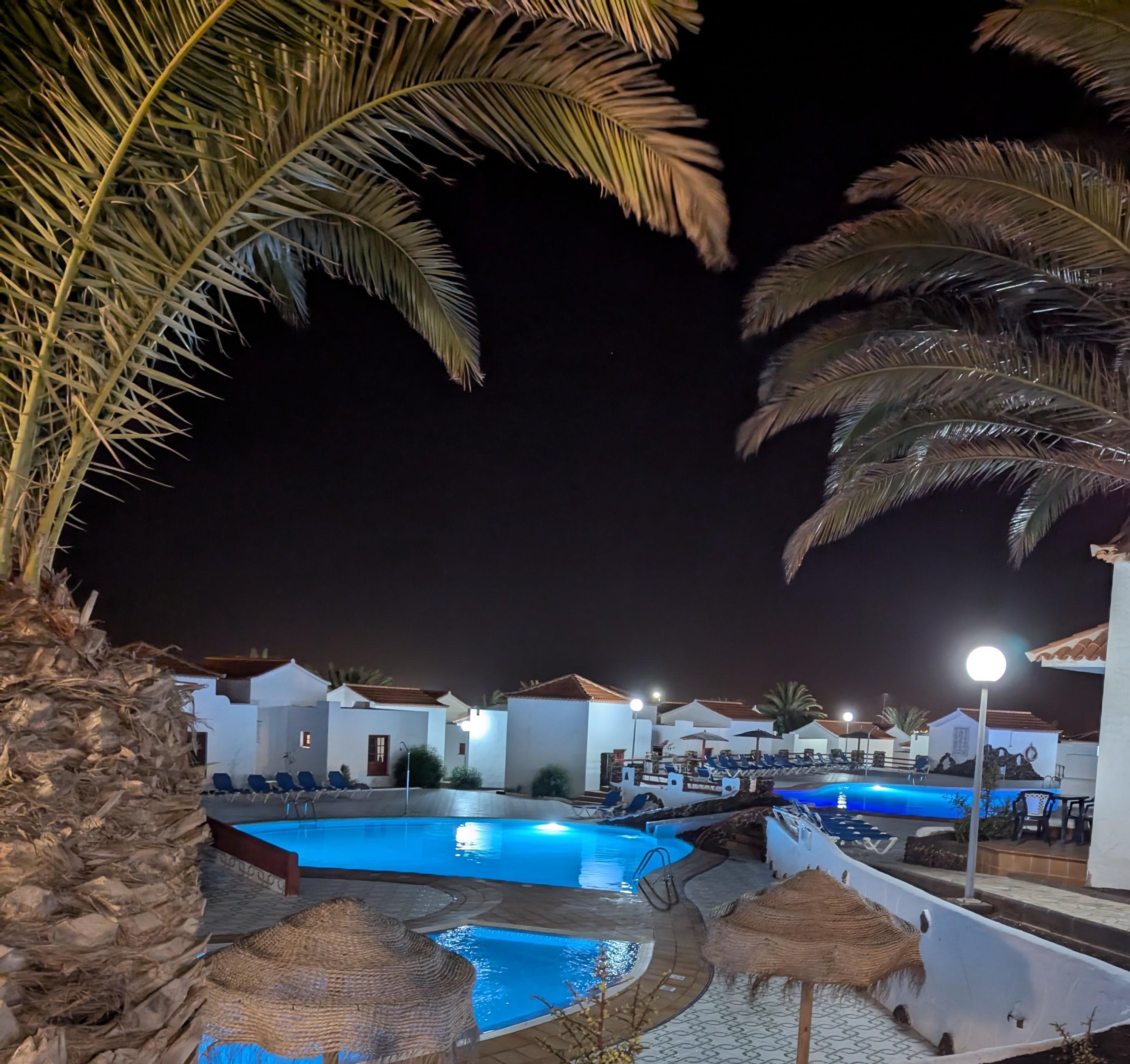 Upkeep of the apartments outside was generally good.