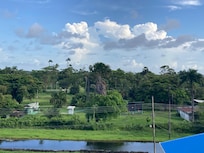 Rooftop view of Georgetown Botanical Gardens