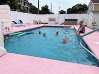 Fabulous pool with fun toys available!