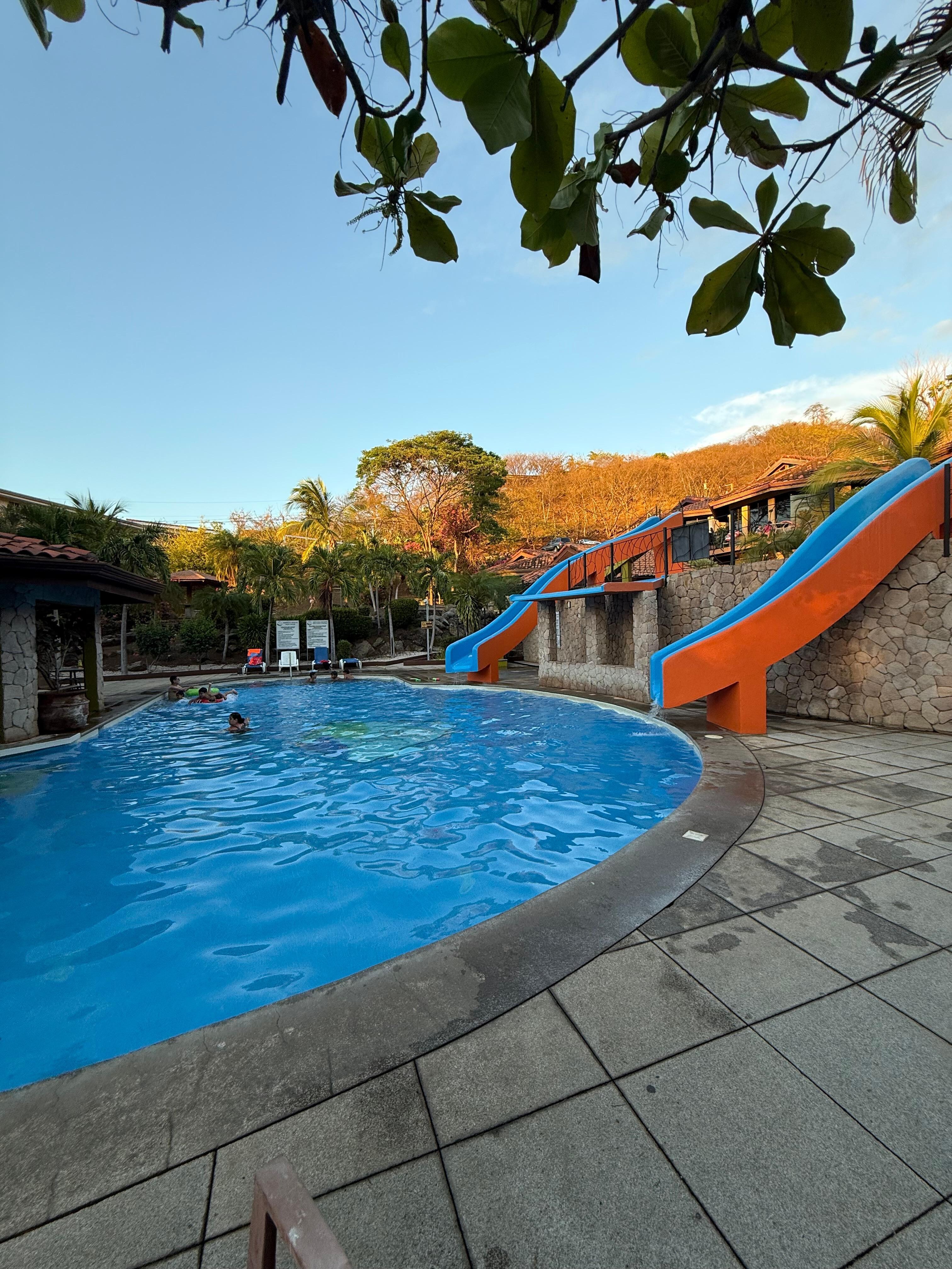 The pool was perfect!