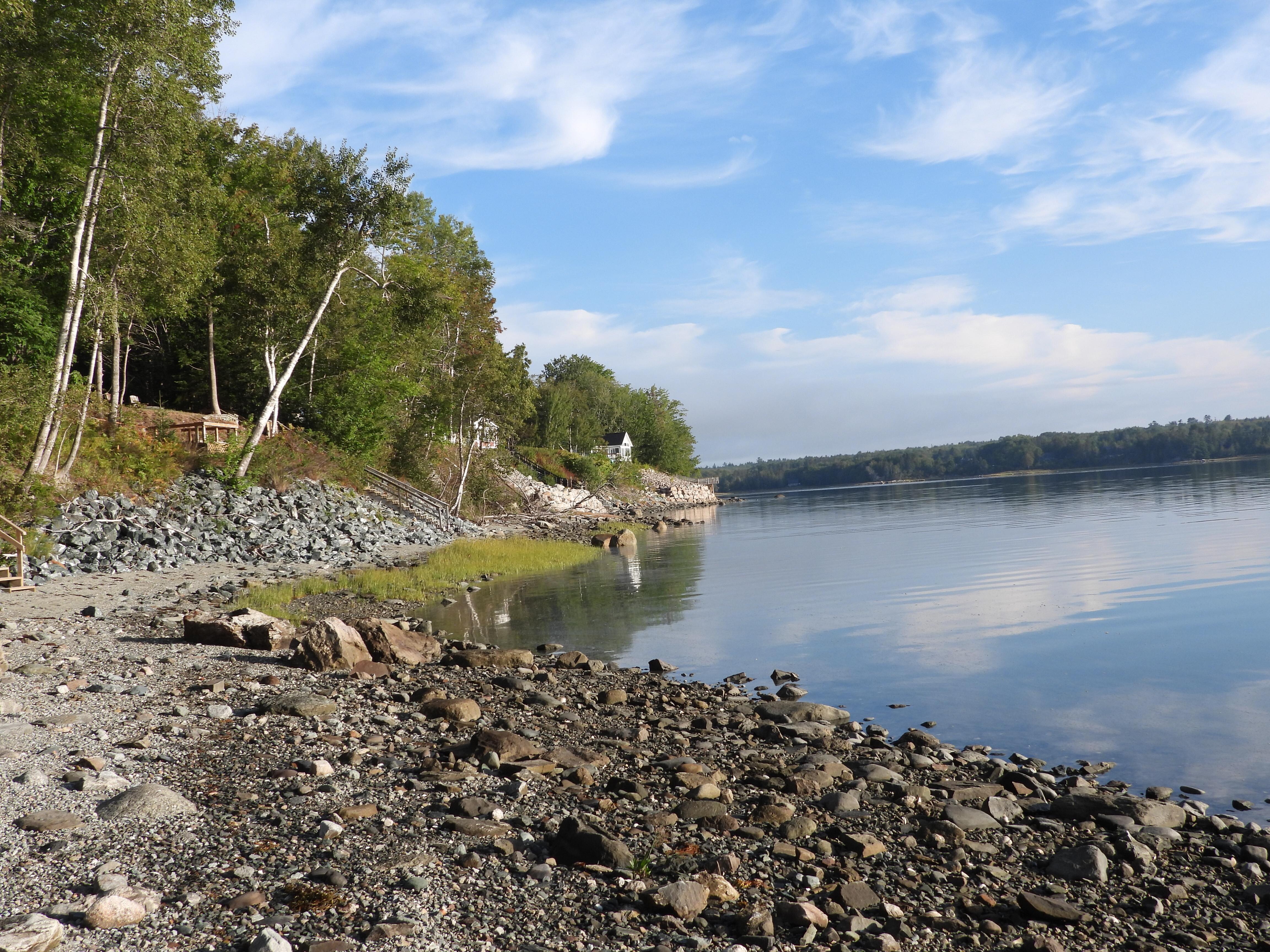 View from the bottom of the stairs
