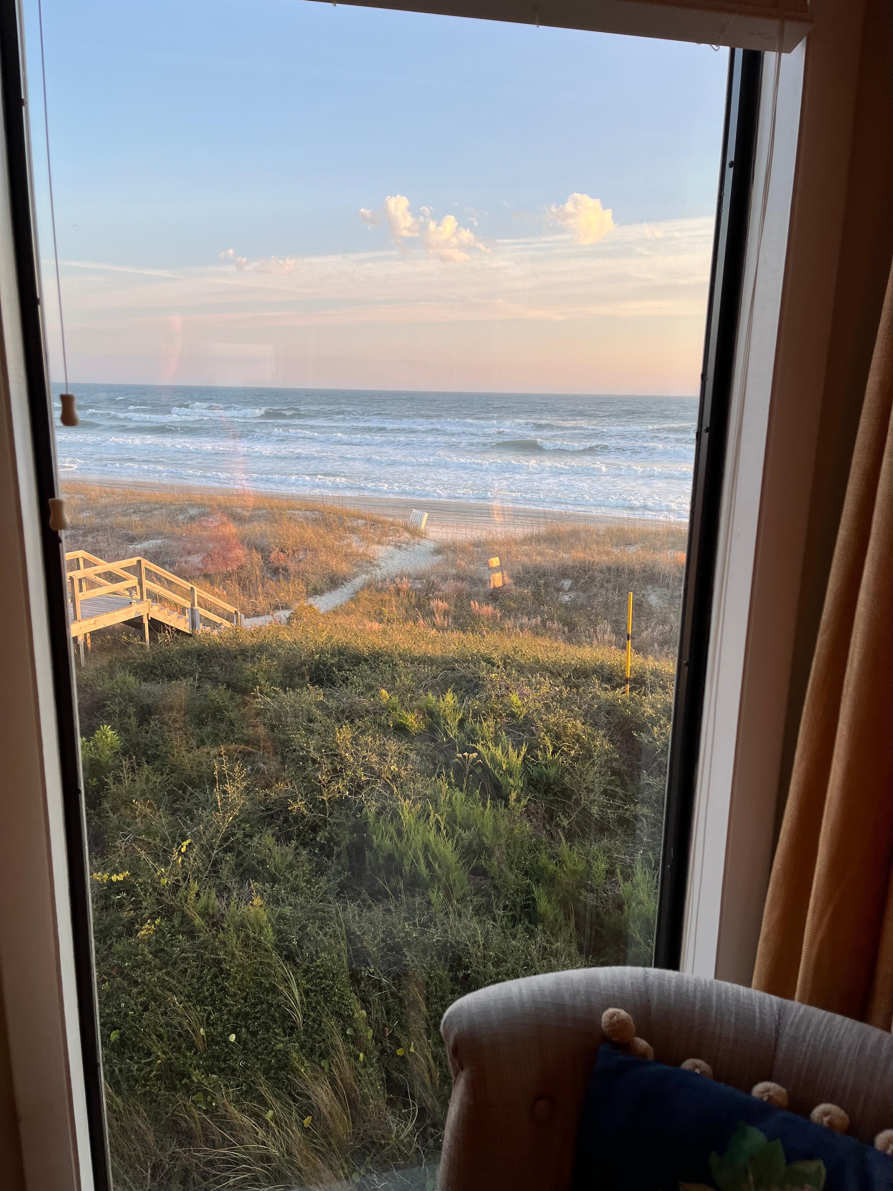 View from living room