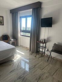 Rooms and bathrooms with marble floors