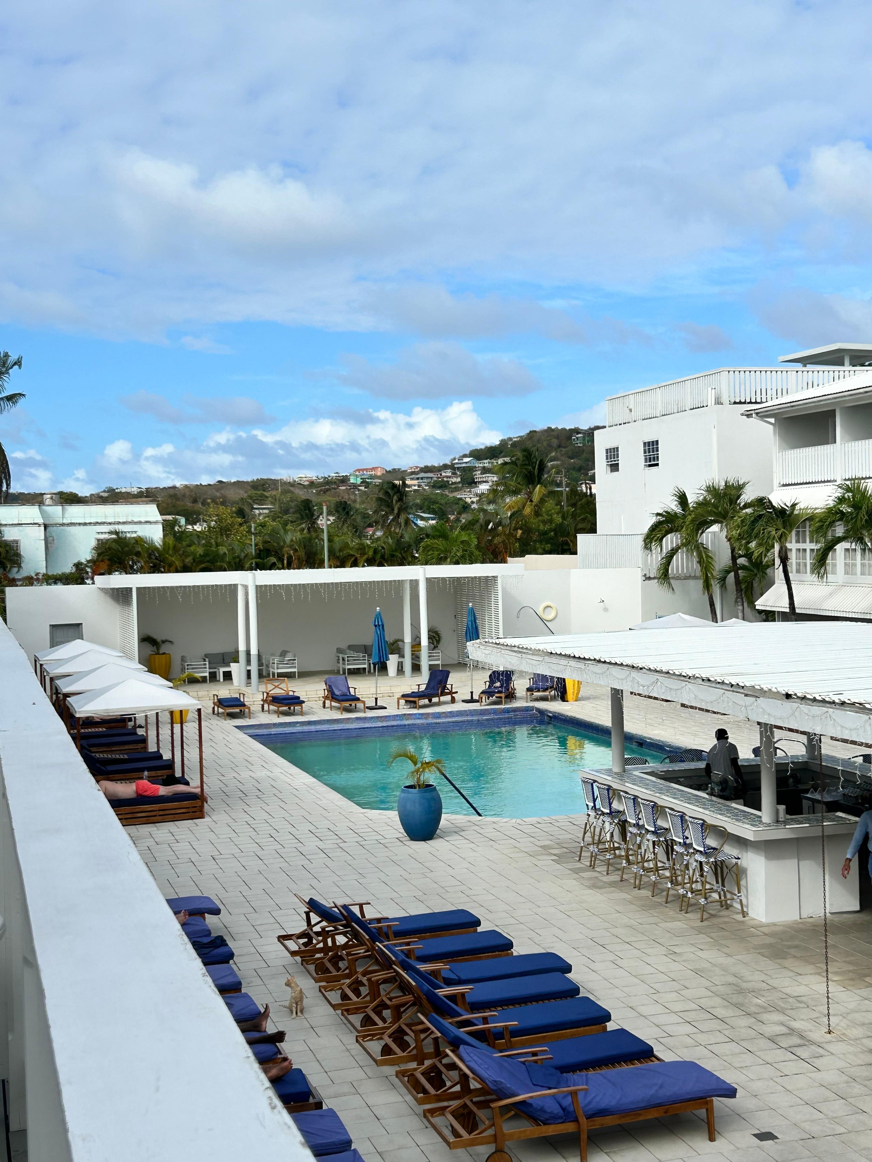 View from 2nd floor suite 