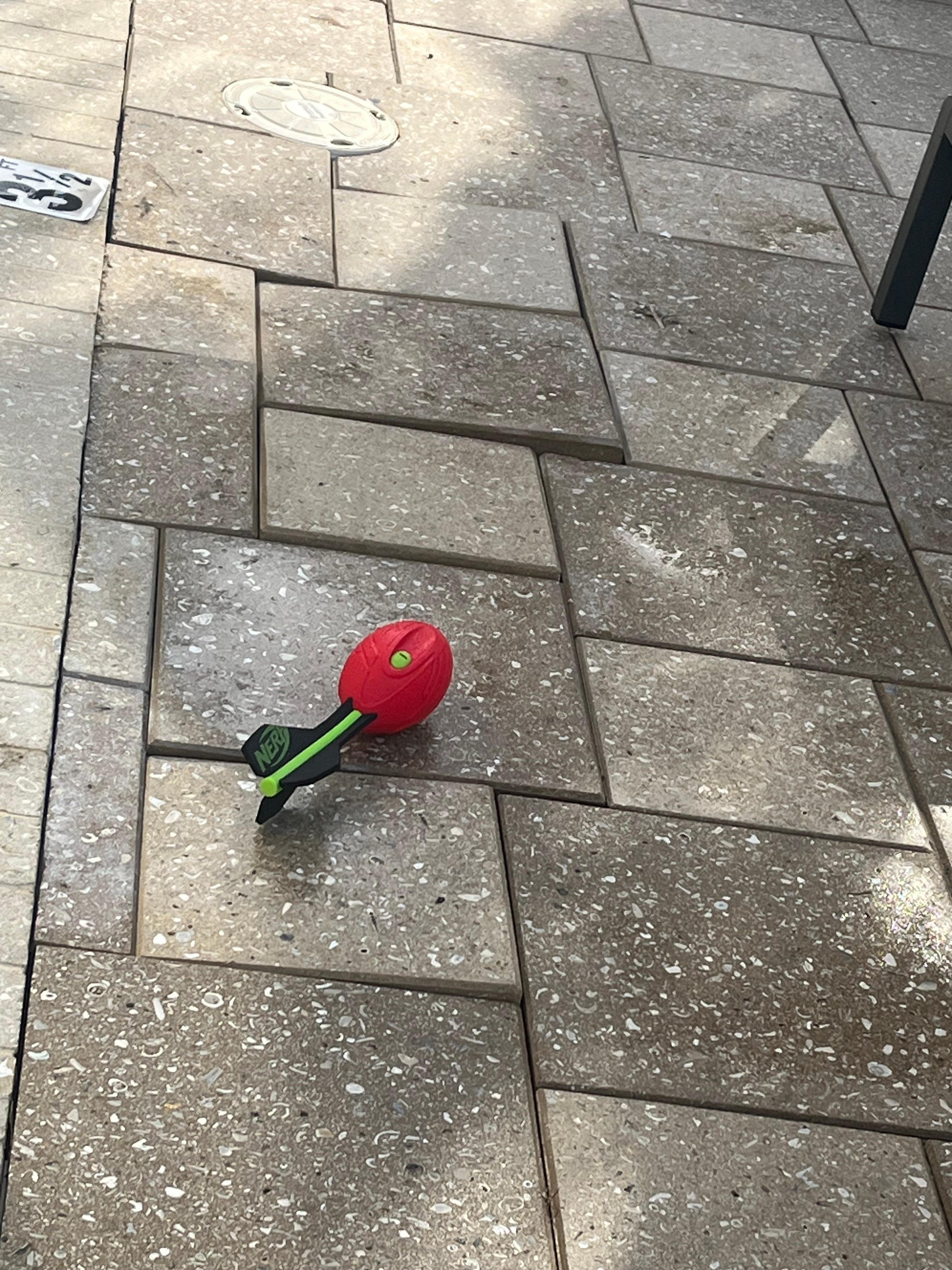 Buckled patio blocks