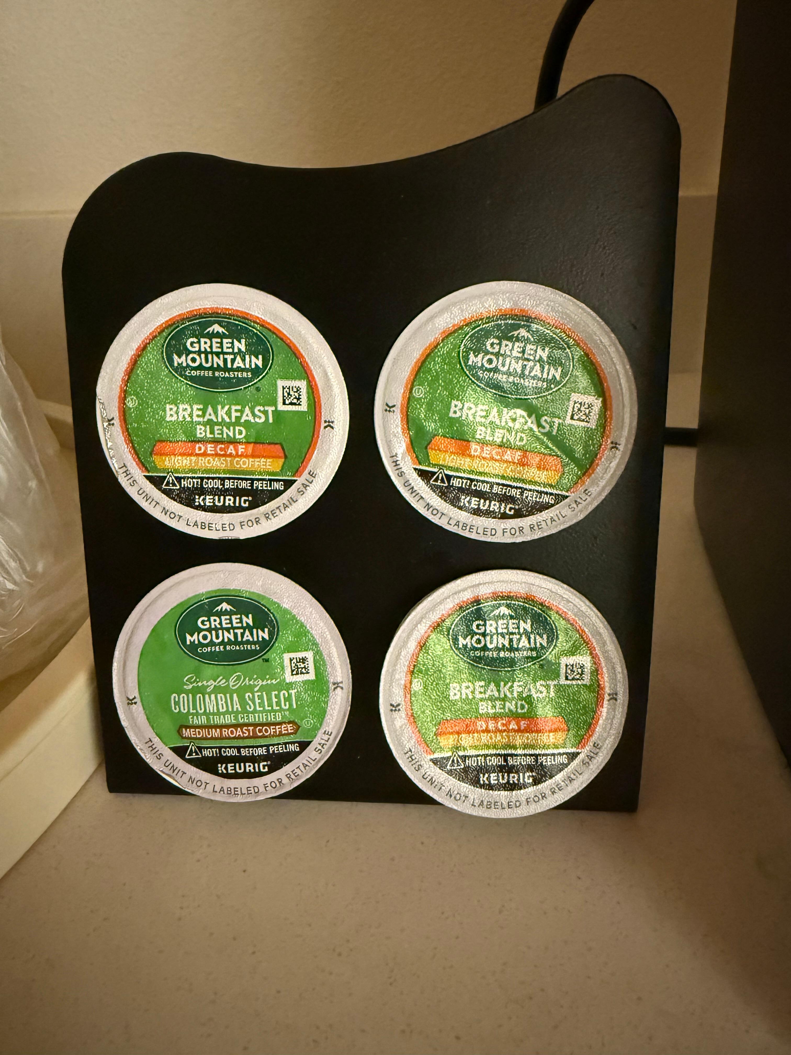 Only 1 regular roast K-cup. 