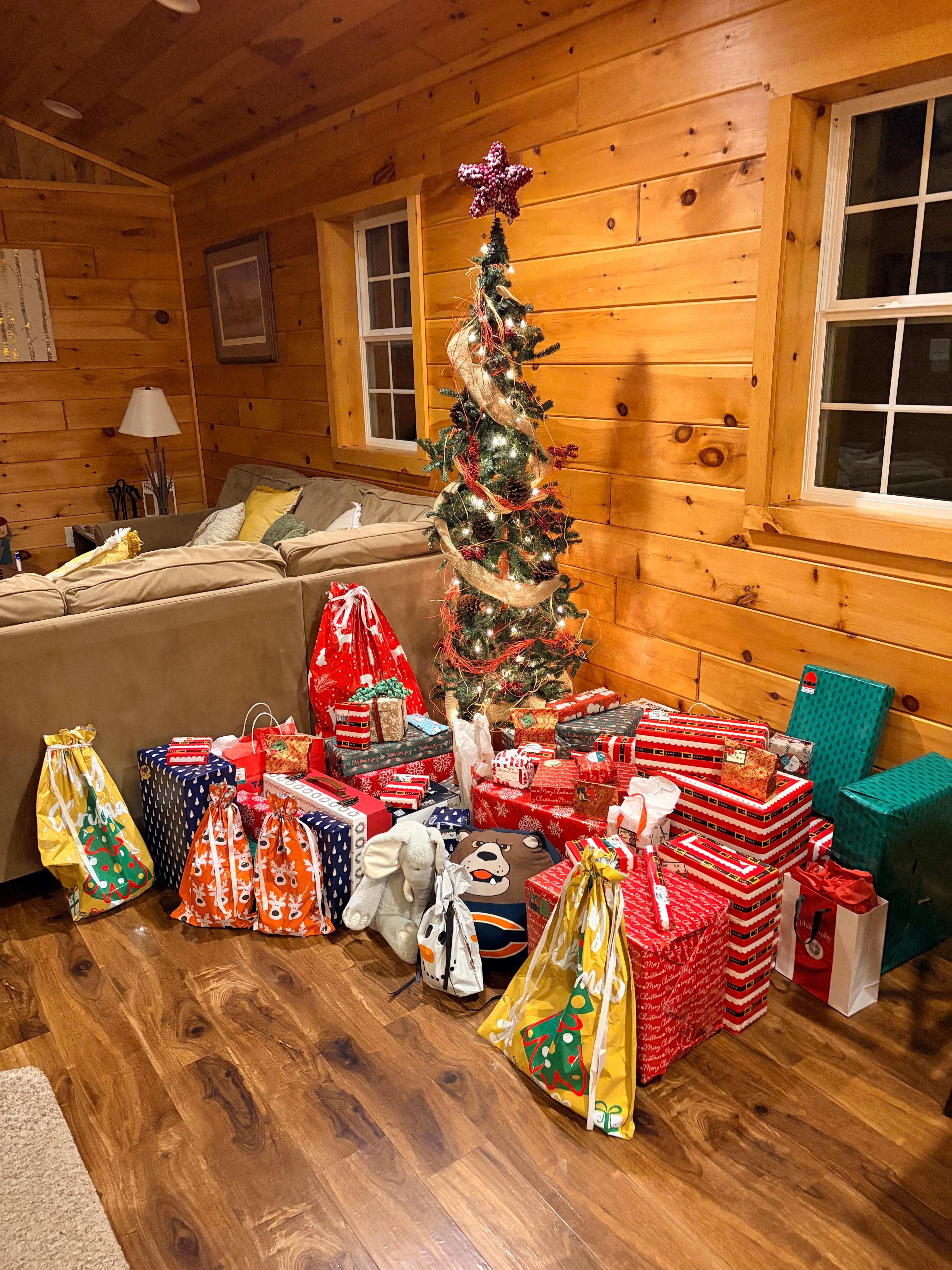 Celebrating the season with loved ones who couldn’t get home for Christmas!