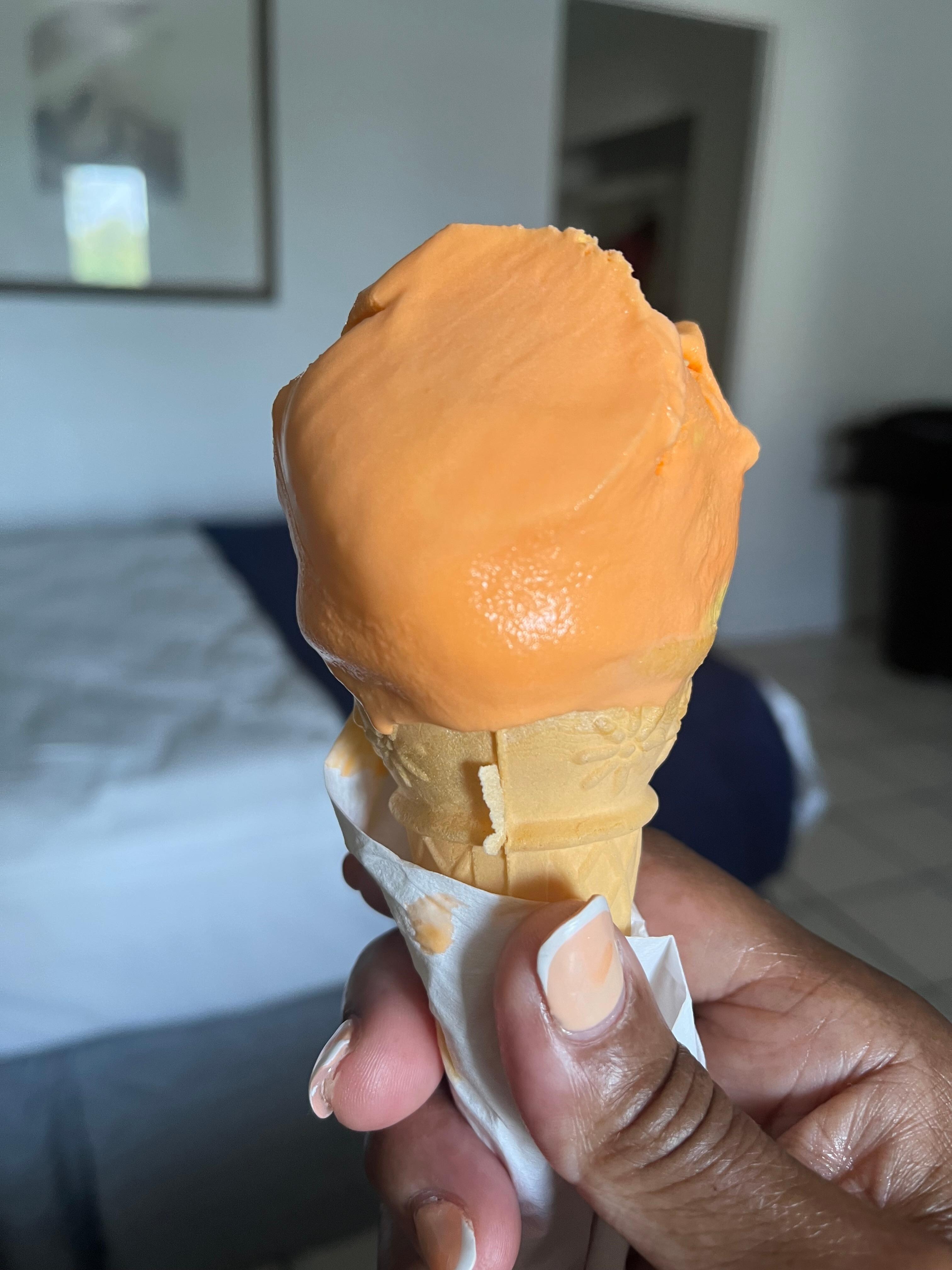 The Cafe on the first floor has the best Ice Cream 