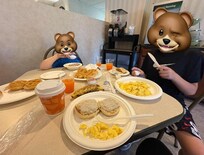 Complimentary hot breakfast and coffee