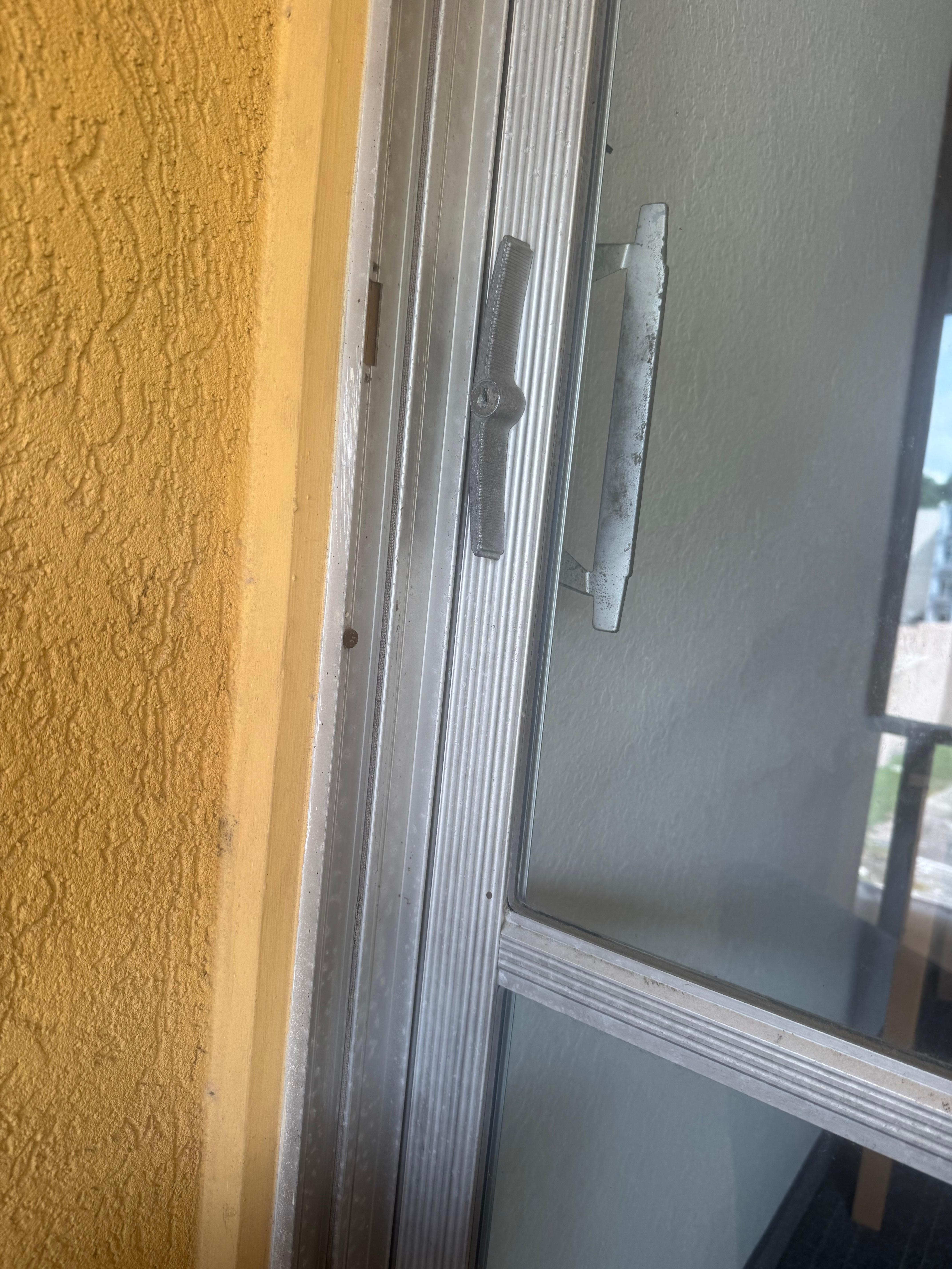 Door very heavy and old 