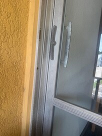 Door very heavy and old