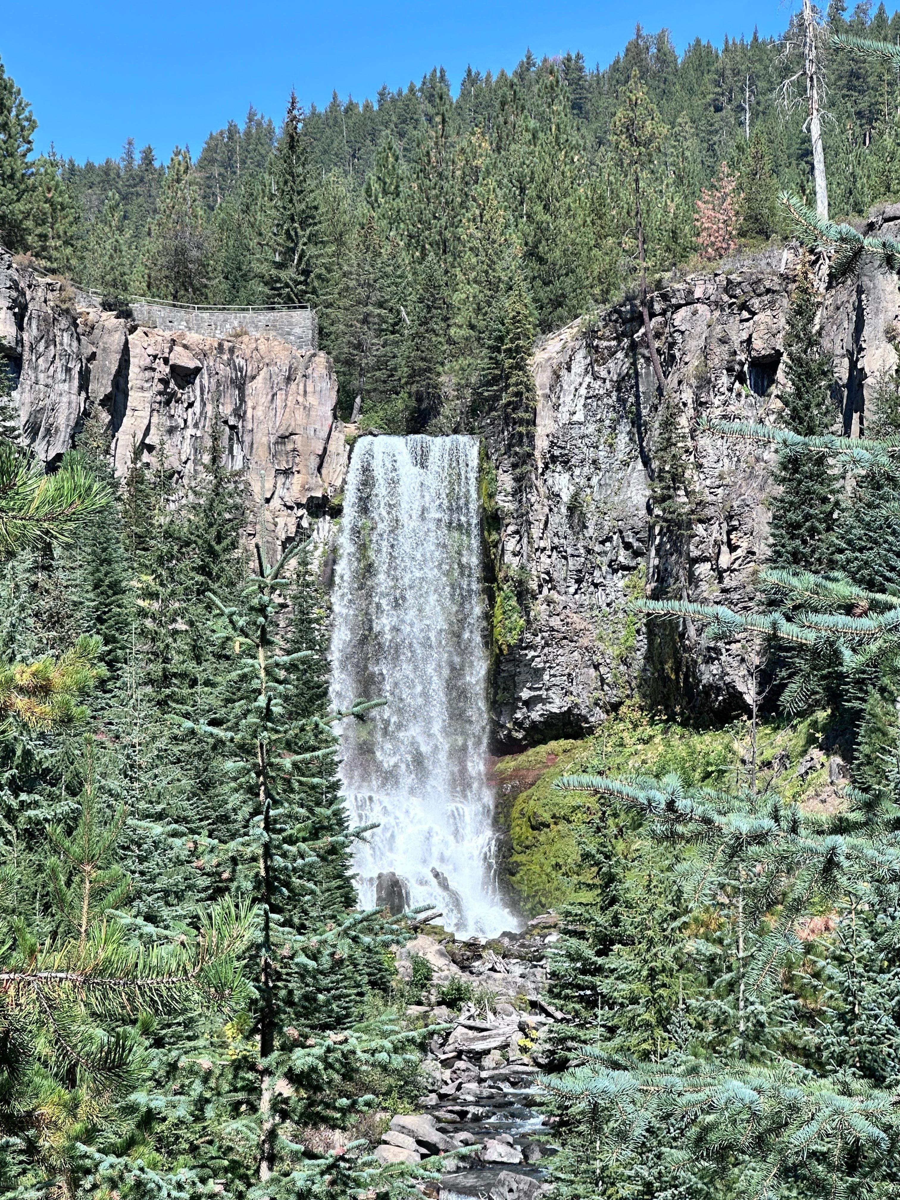 A hike at Tumalo Falls.