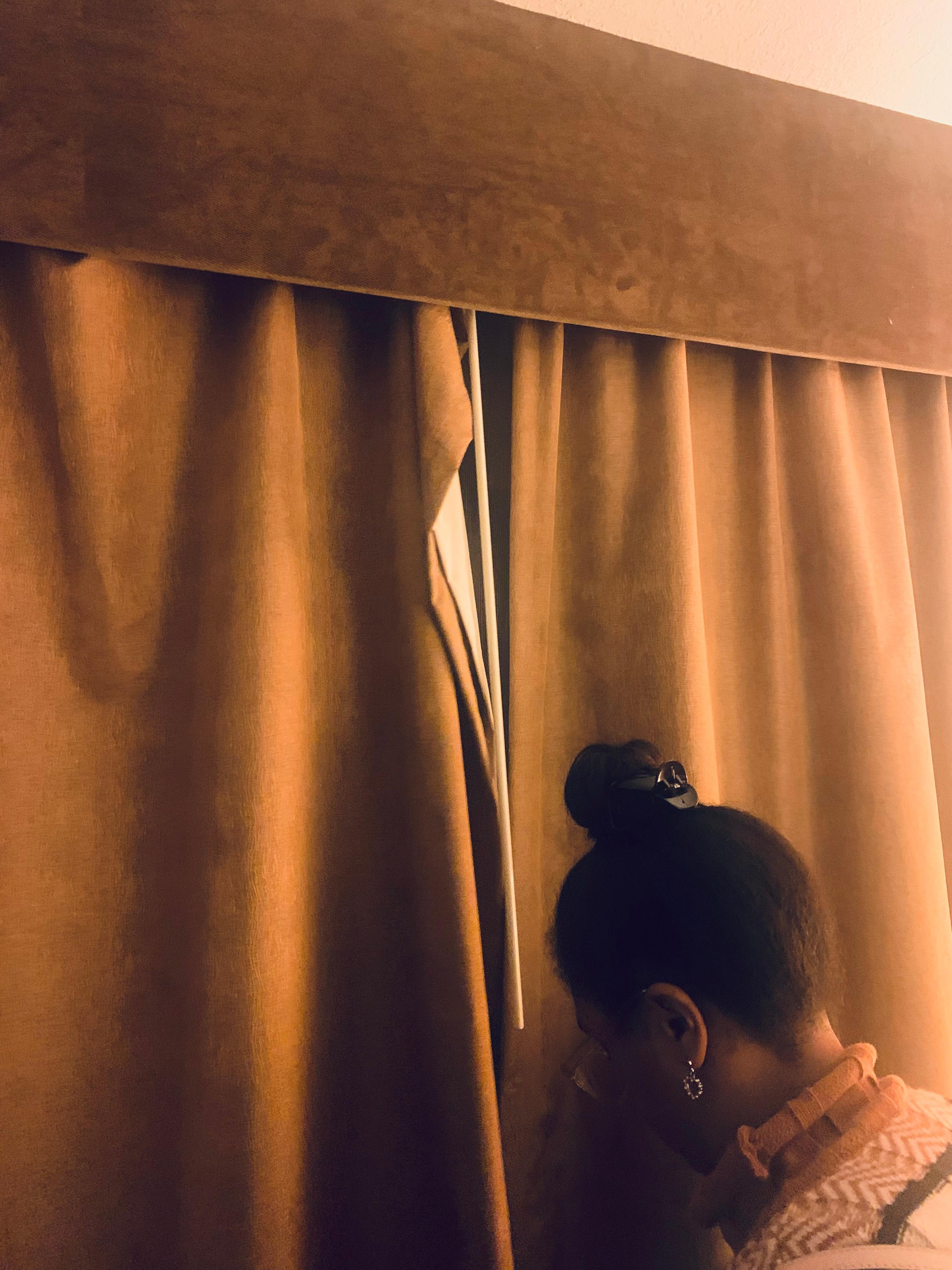 Curtains were coming down