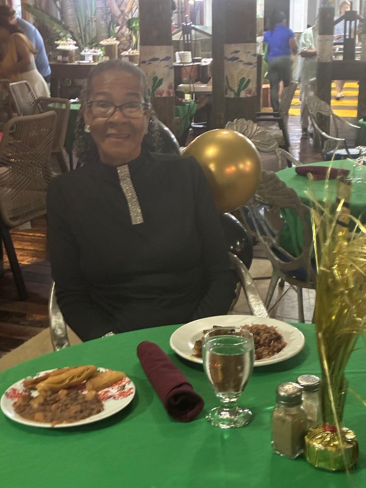 Mom having dinner🥰