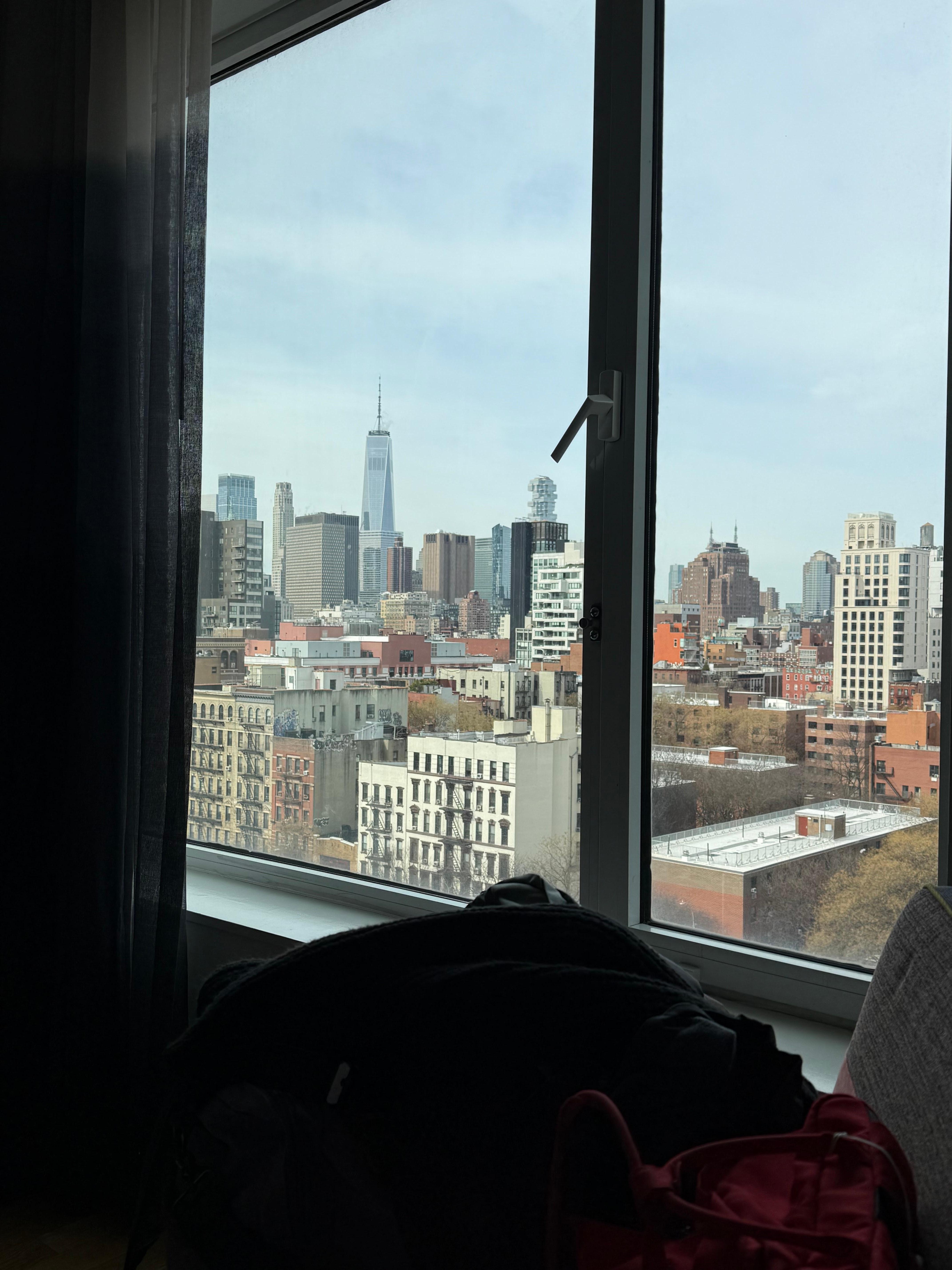 12th floor, view south towards FiDi