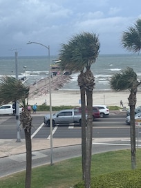 View from patio