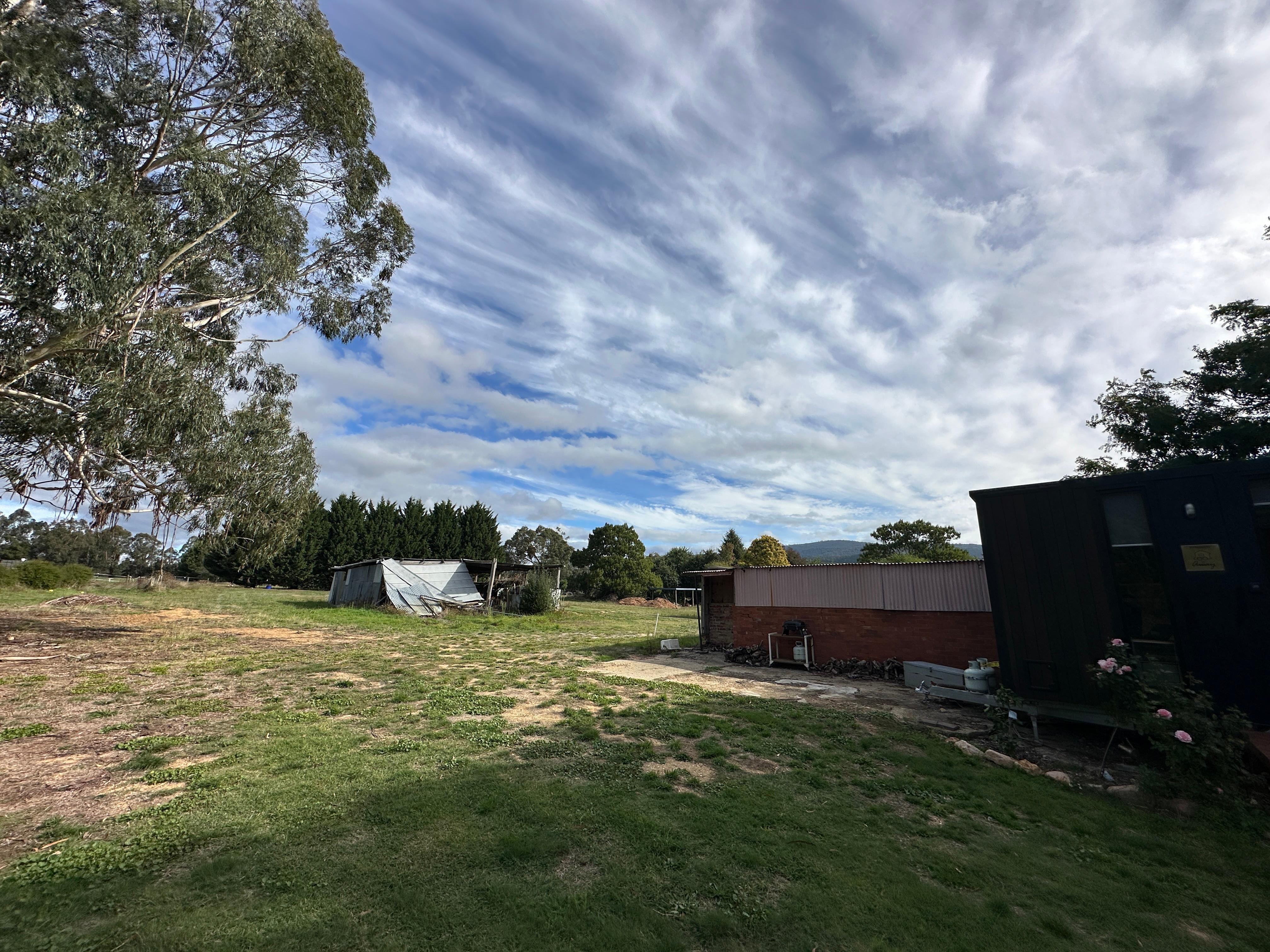 Storage area around the cabin