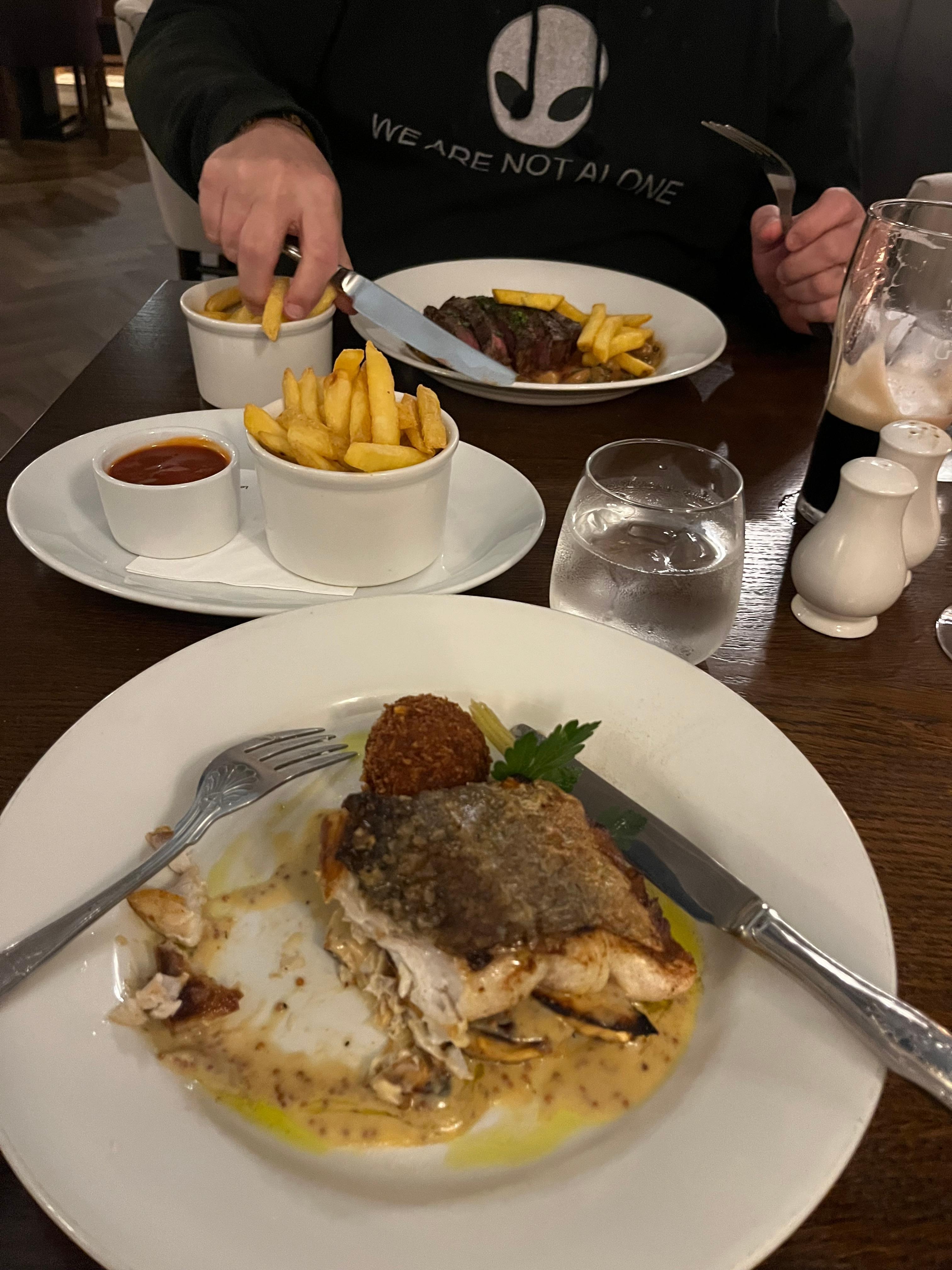 Excellent evening meal 😃