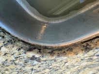 Mold around sinks