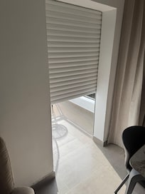 It would also roll up by itself numerous times day and night