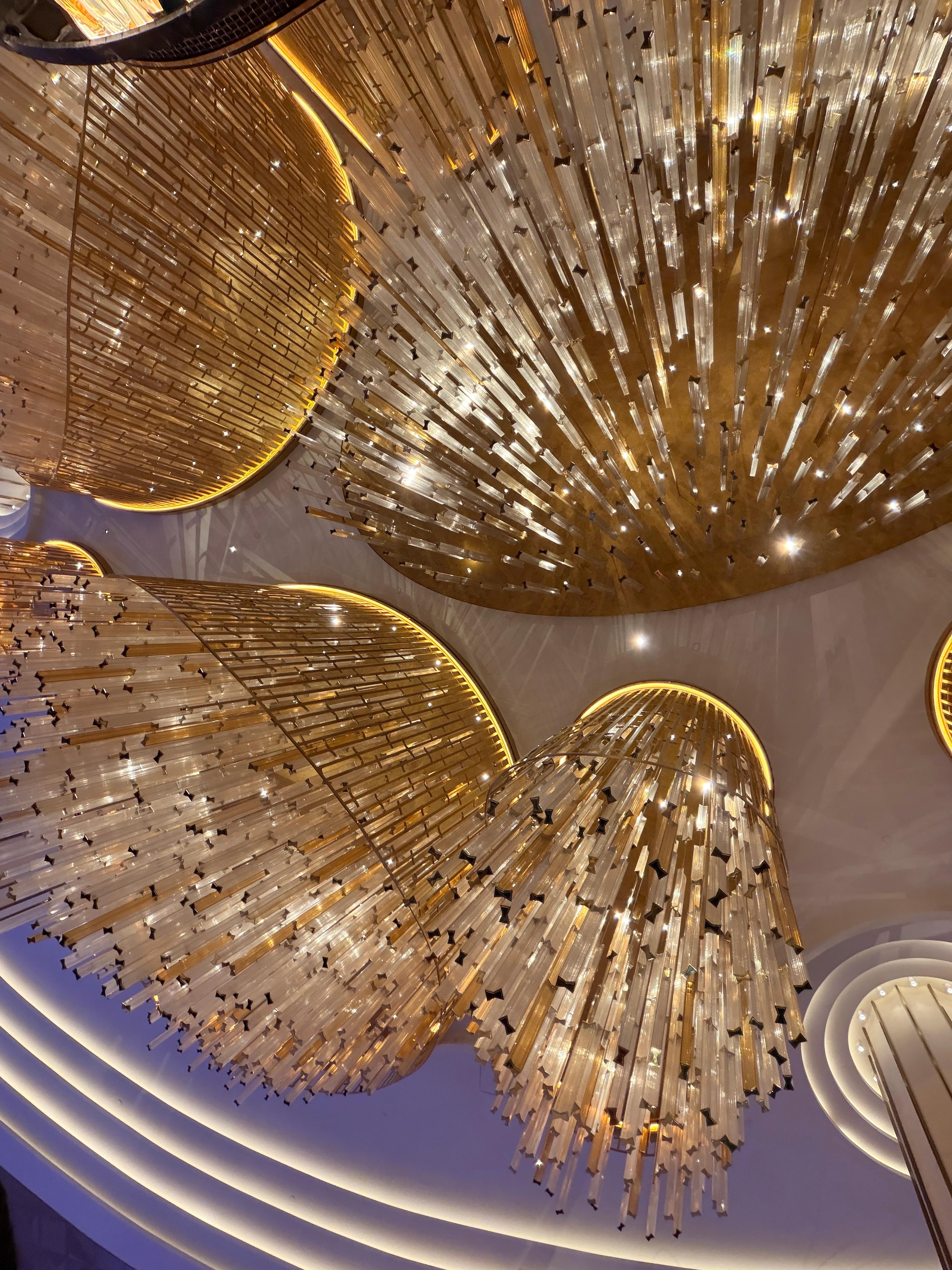 Bleau Bar chandelier