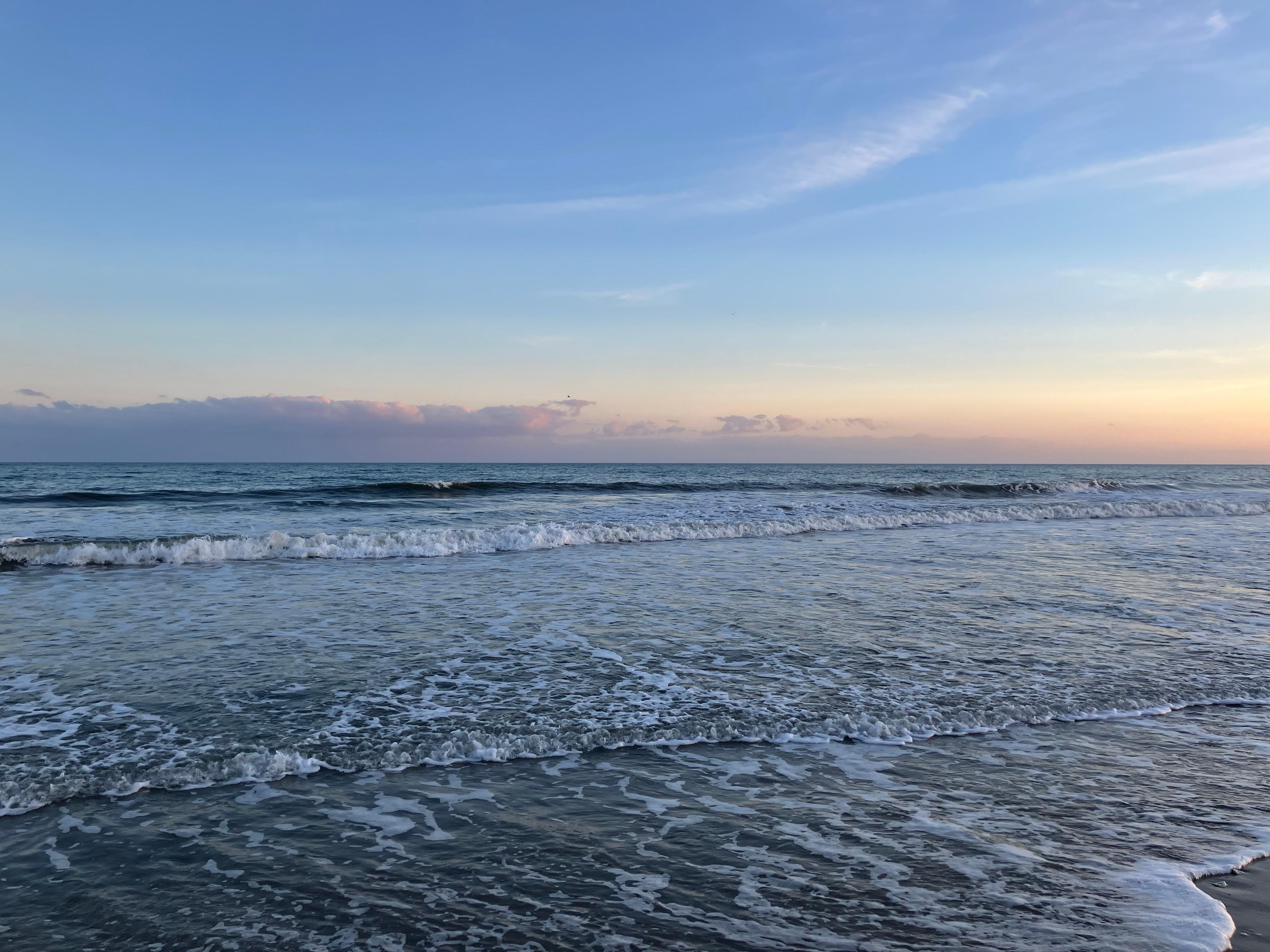 Our first evening there