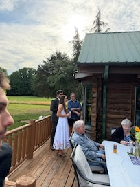 Porch was everyone’s favorite spot!