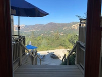 Entrance into backyard view
