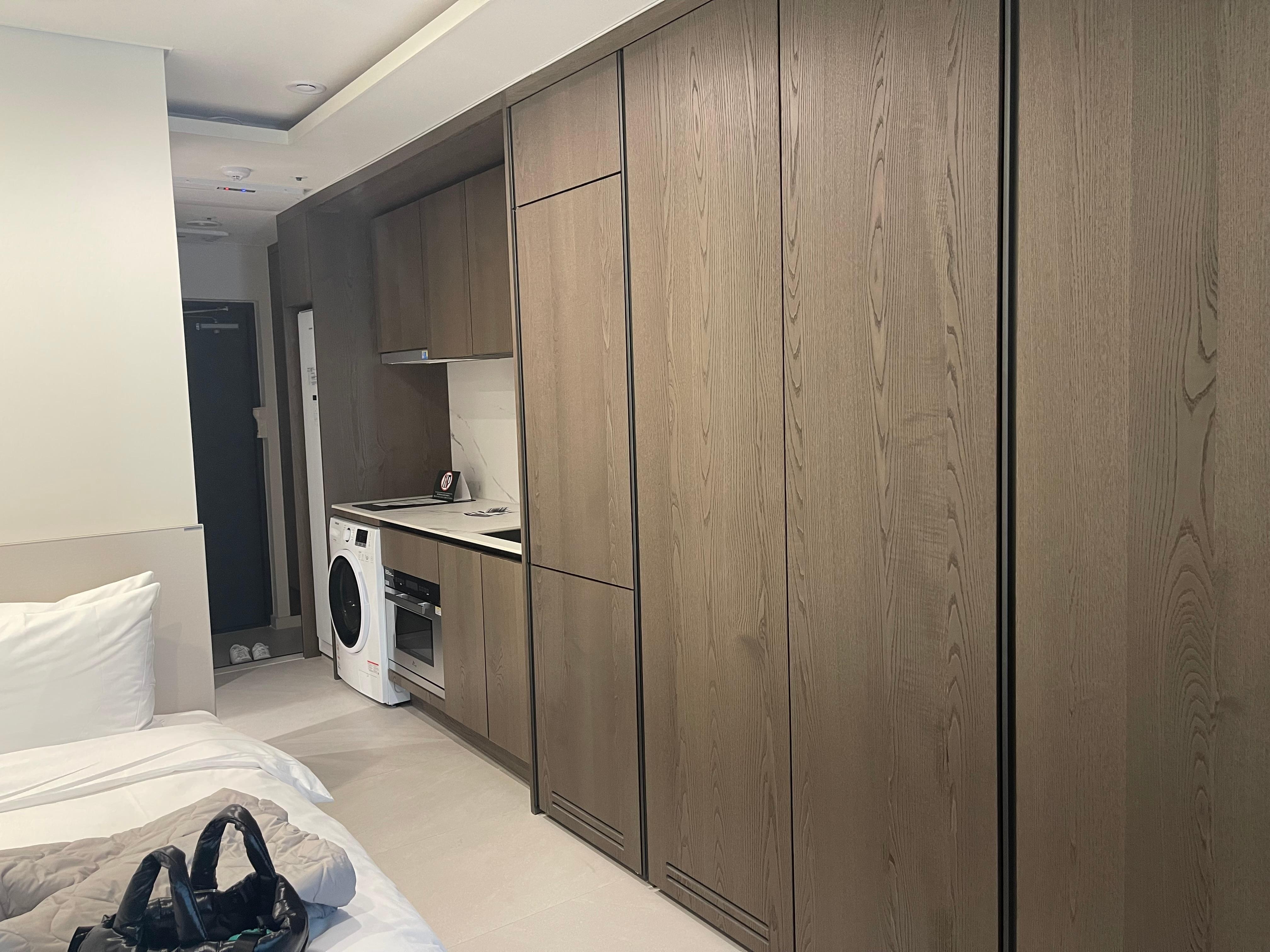 クローゼット広め