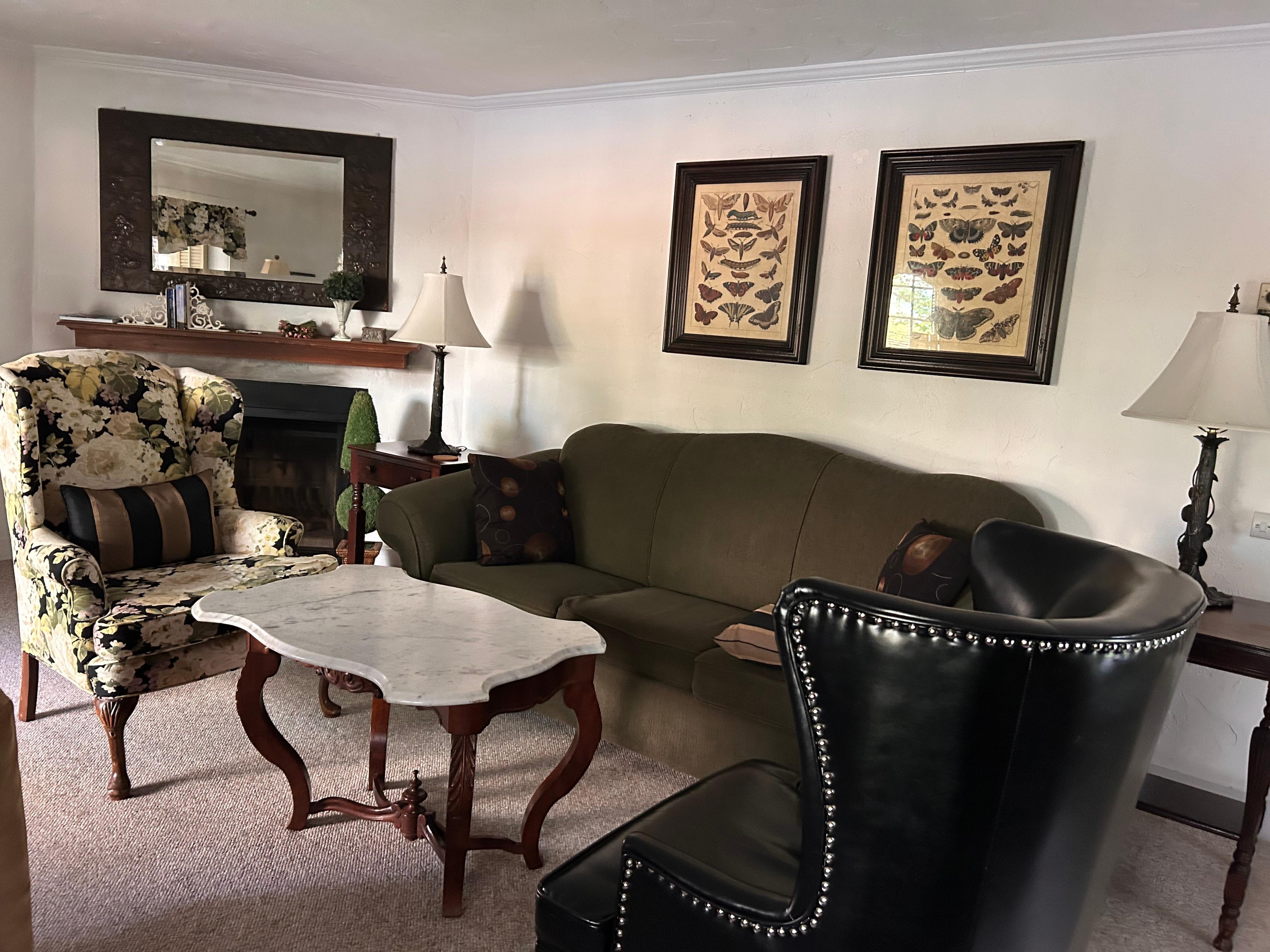 Suite living room.
