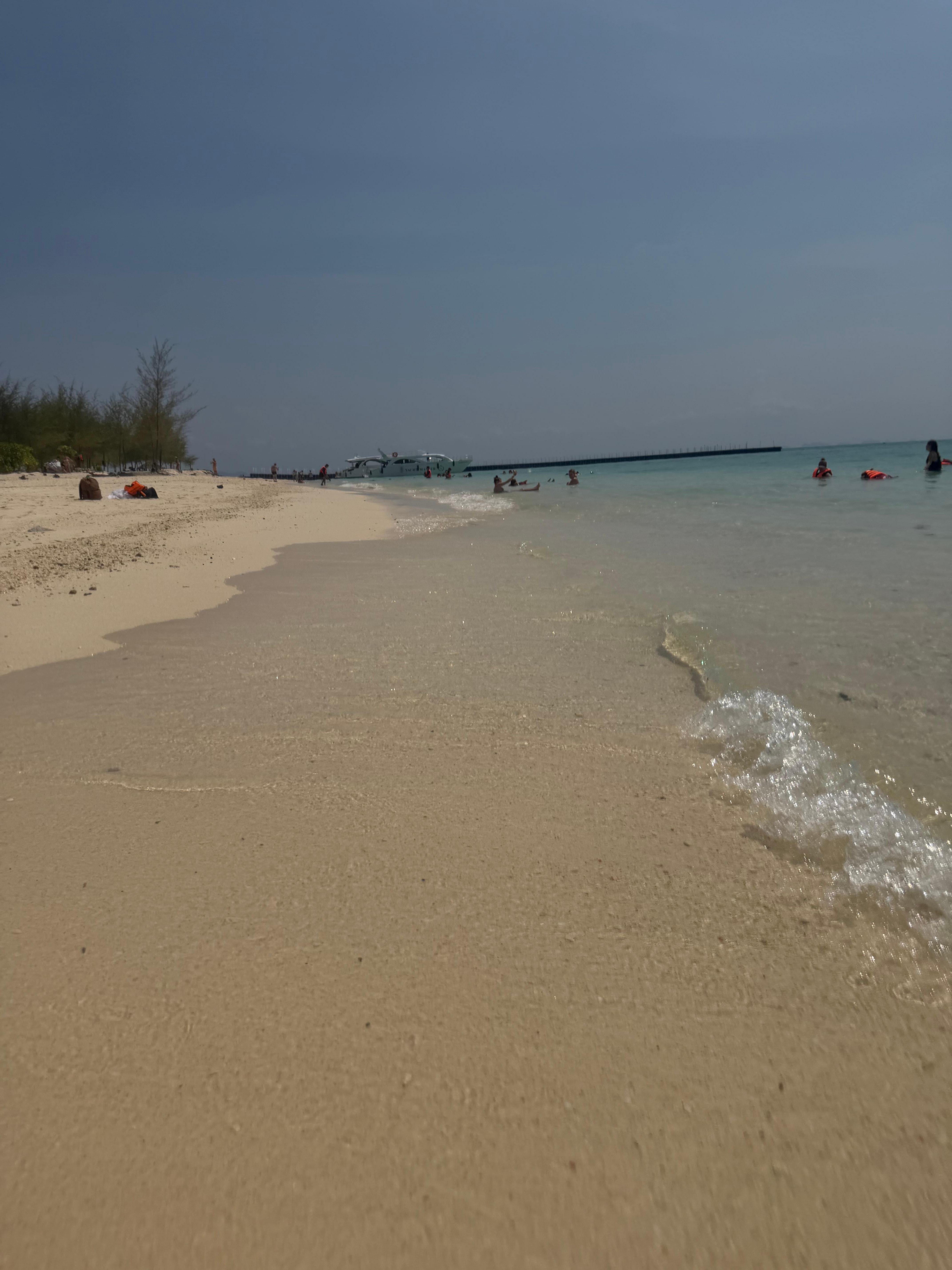 Beach across from Hotel