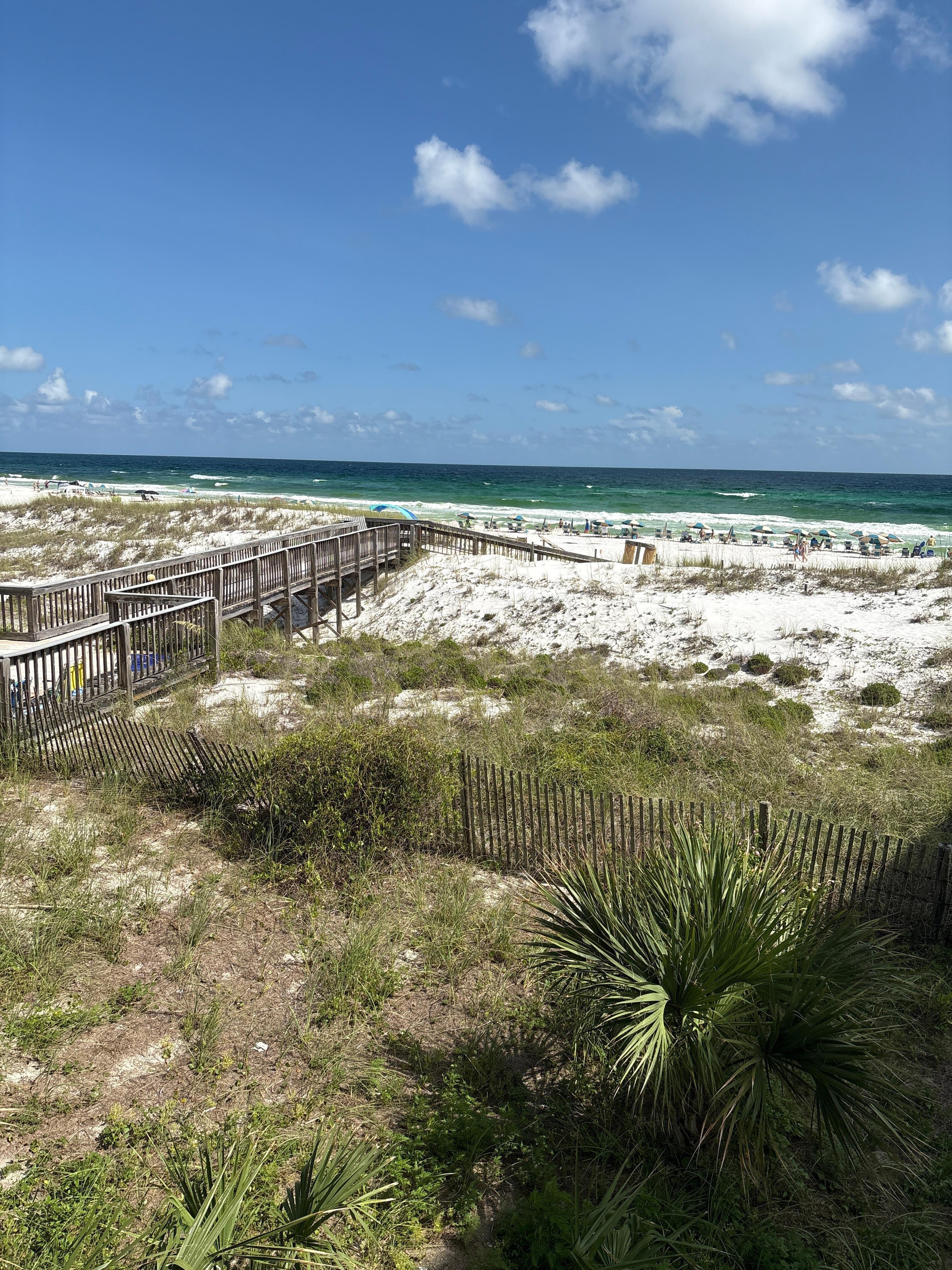 Ocean view from balcony