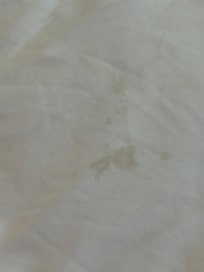 Stains on the sheets