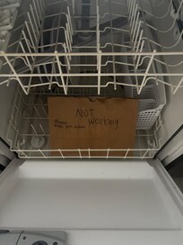 Be aware there is no dishwasher