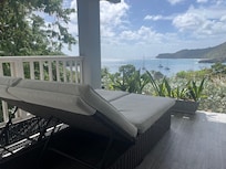 Covered seating area