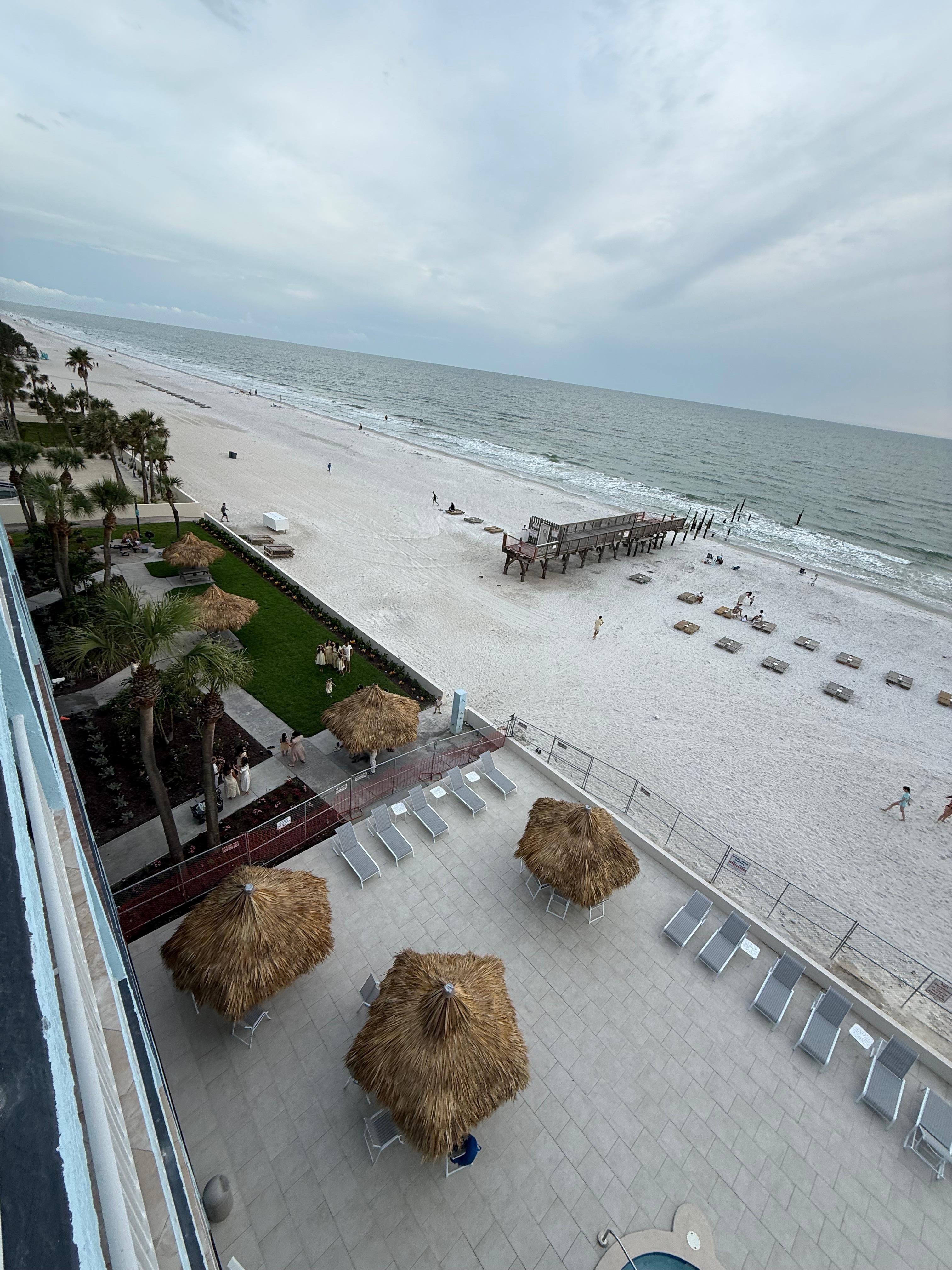 View from balcony 